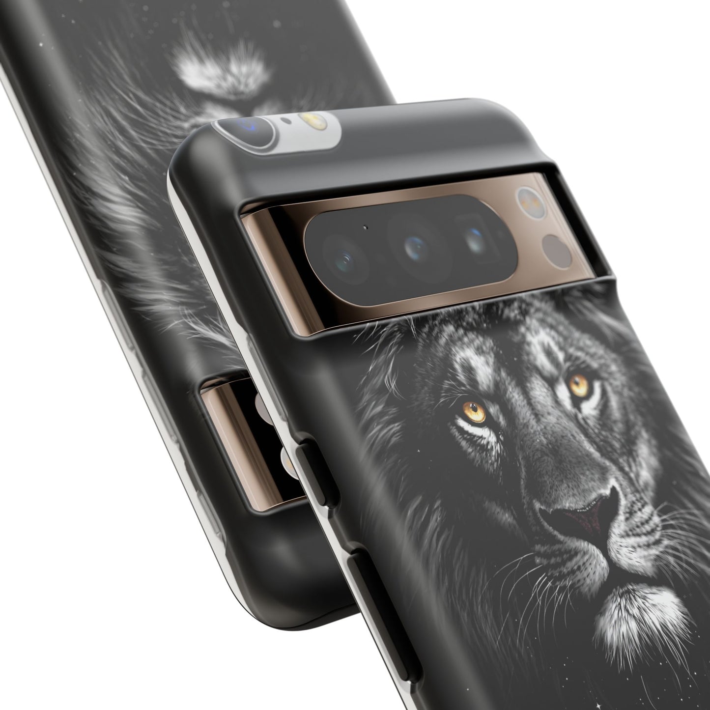 Funda para teléfono Leo Lion: resistente y elegante.
