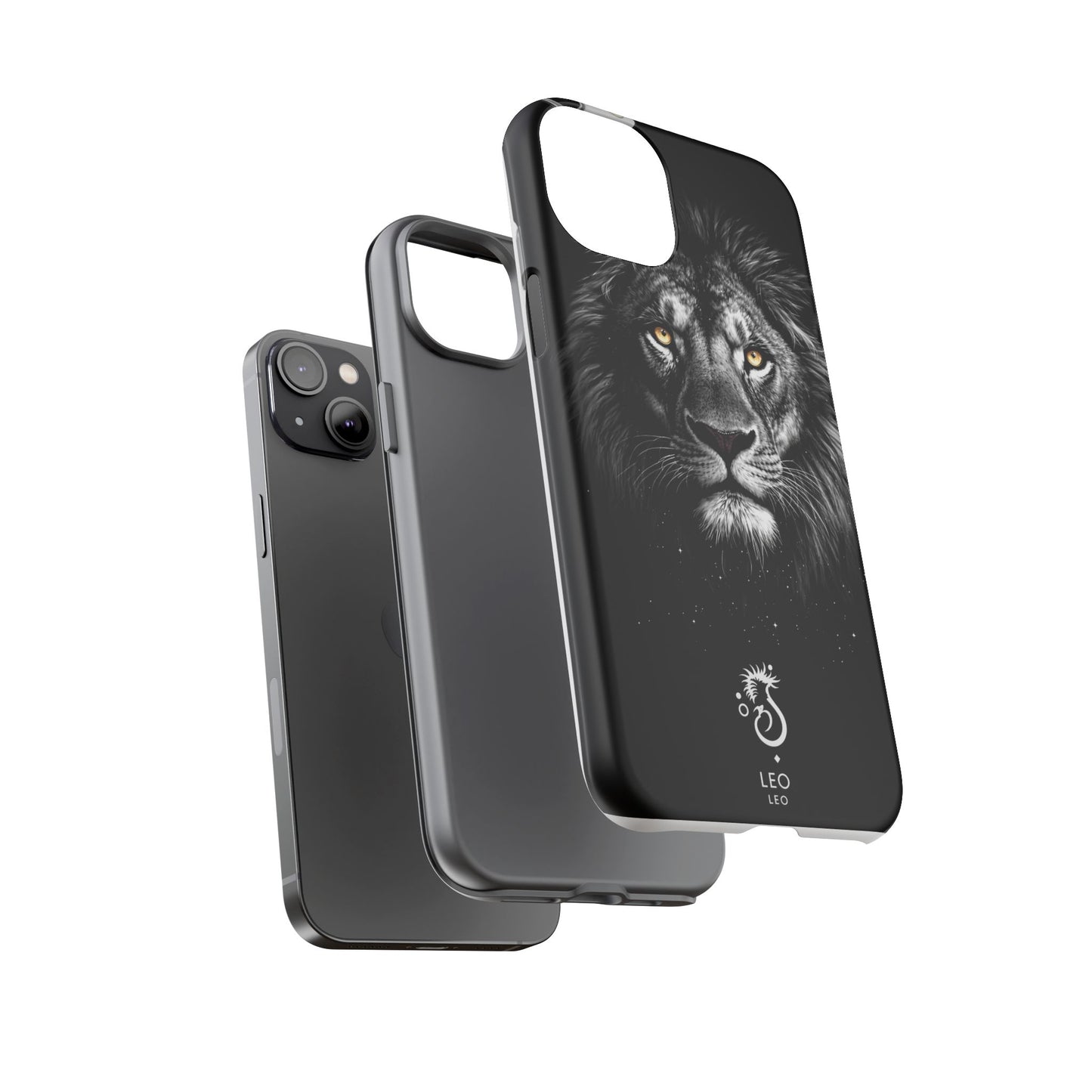 Funda para teléfono Leo Lion: resistente y elegante.