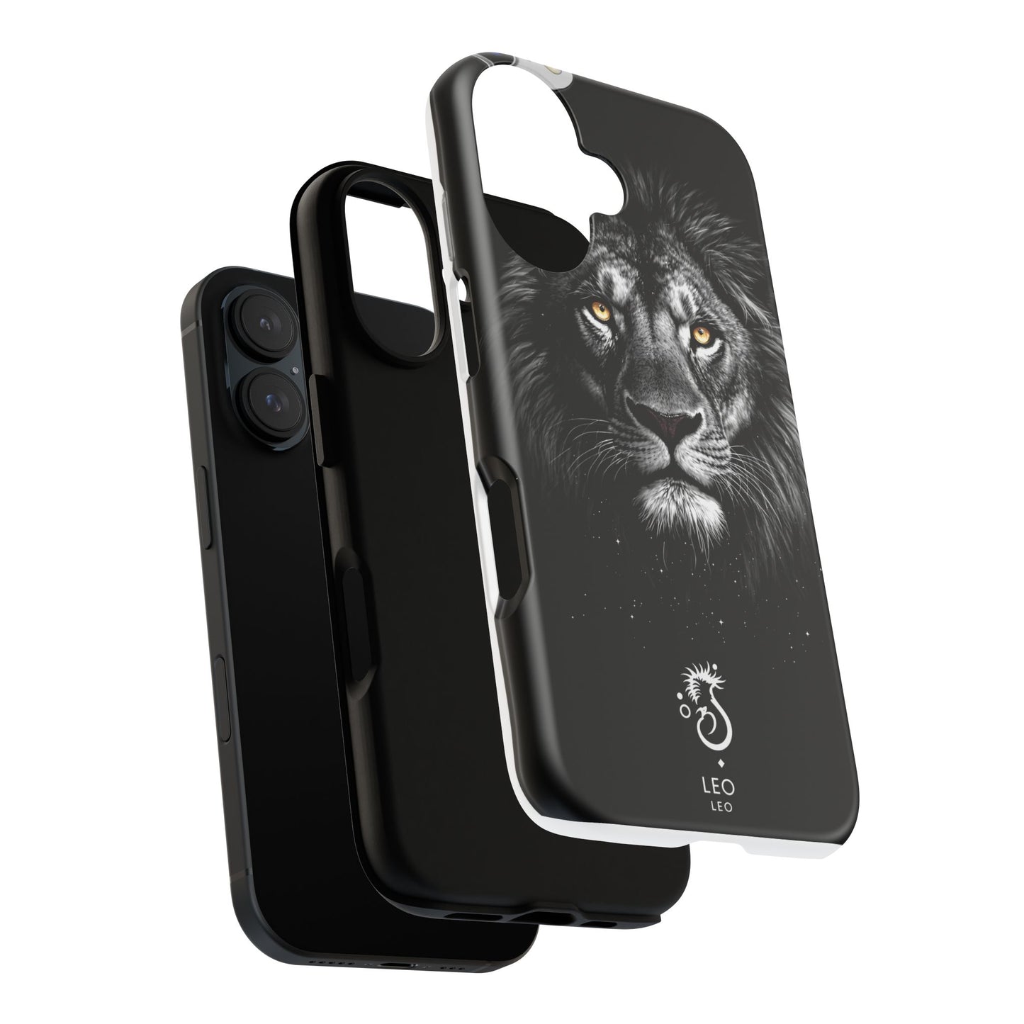 Funda para teléfono Leo Lion: resistente y elegante.