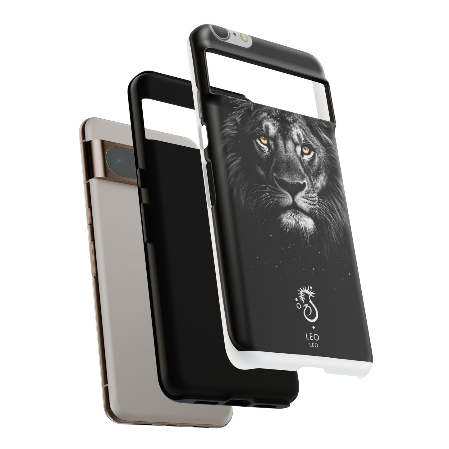 Funda para teléfono Leo Lion: resistente y elegante.