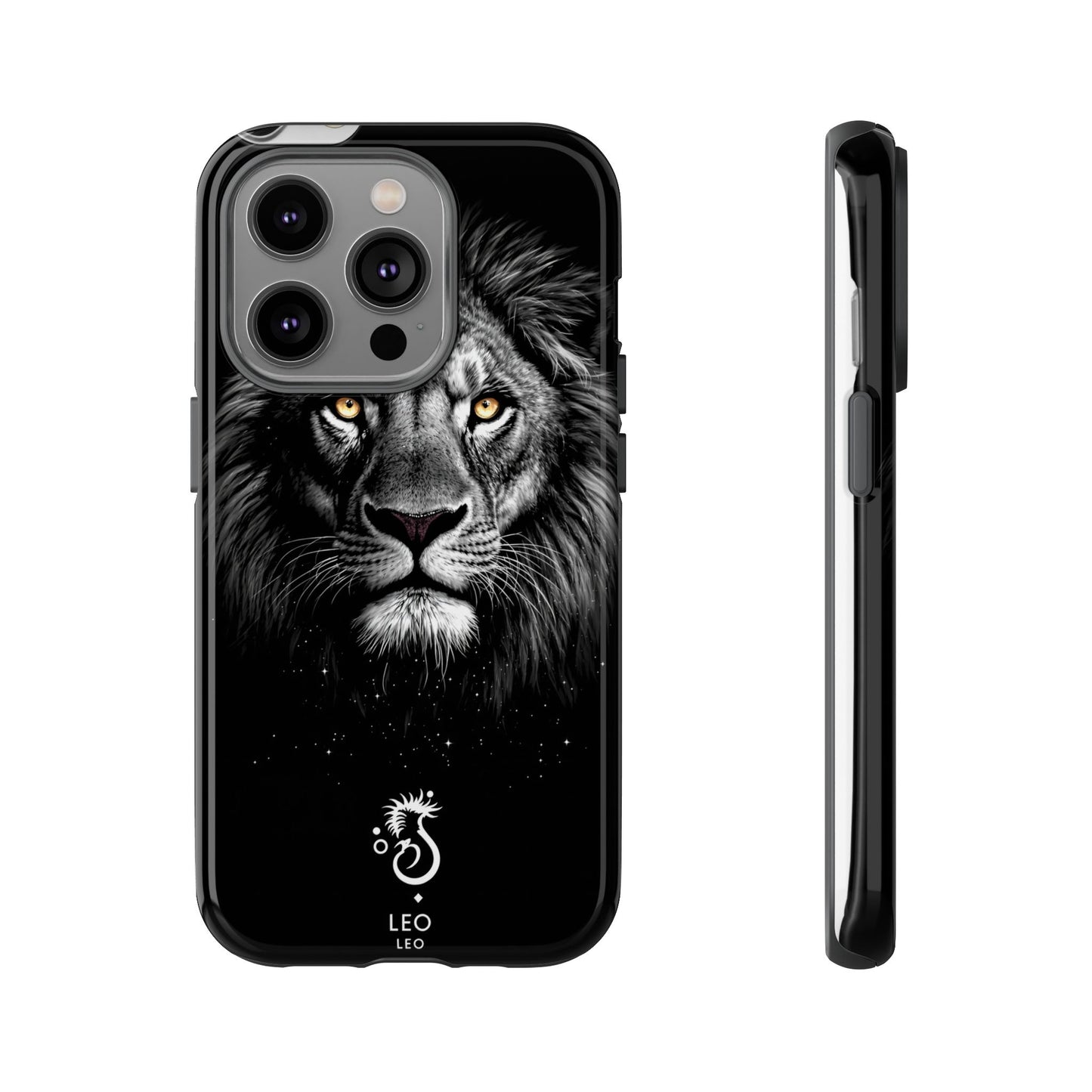 Funda para teléfono Leo Lion: resistente y elegante.