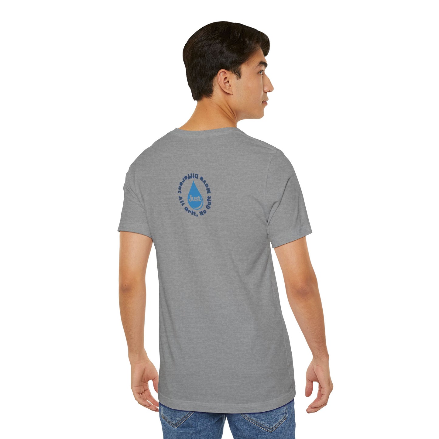 Camiseta unisex Just Drip: estilo informal y moderno para uso diario 
