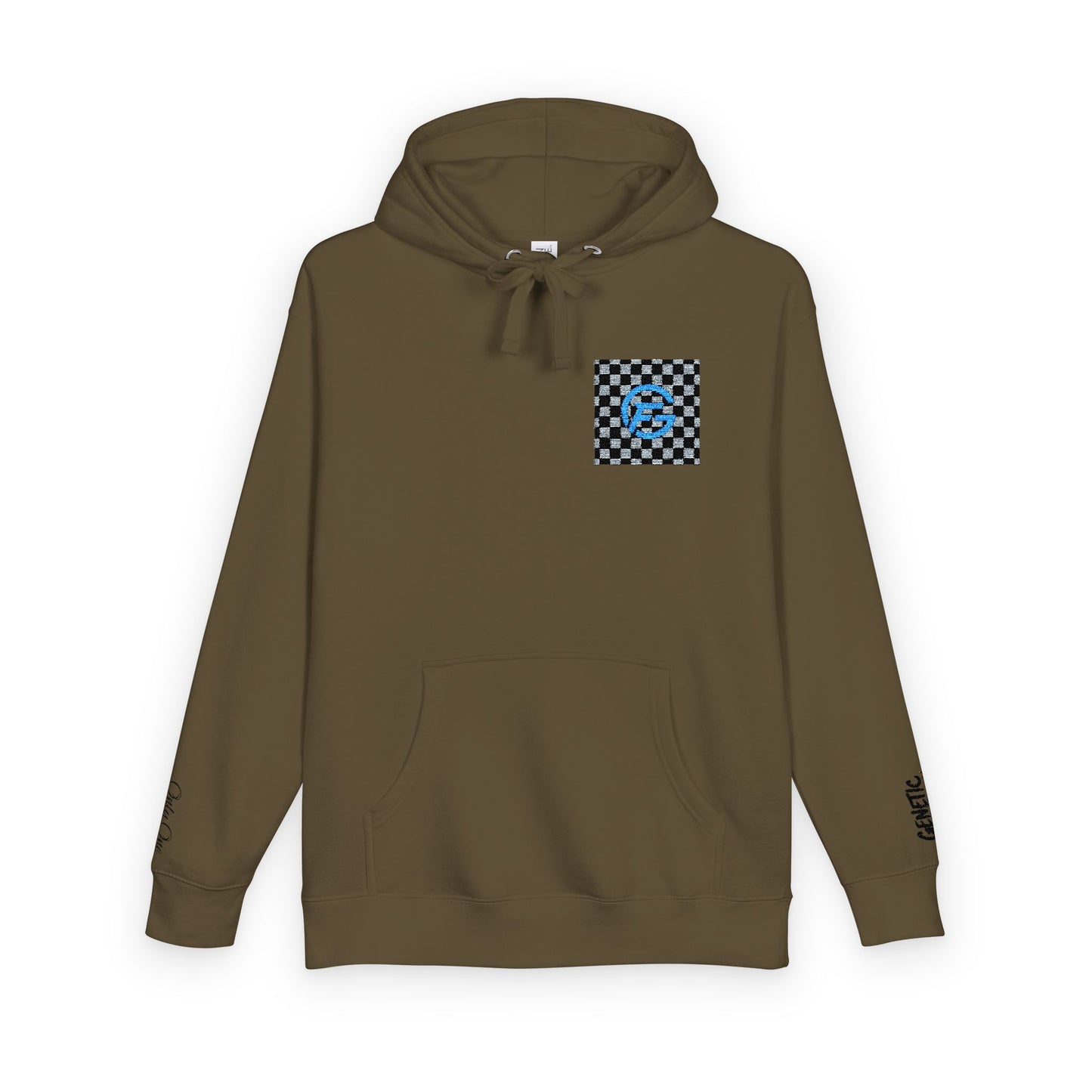 Genetic Flex Unisex Fleece Hoodie - Trendy Graphic Hoodie for Casual Outfits, Stylish