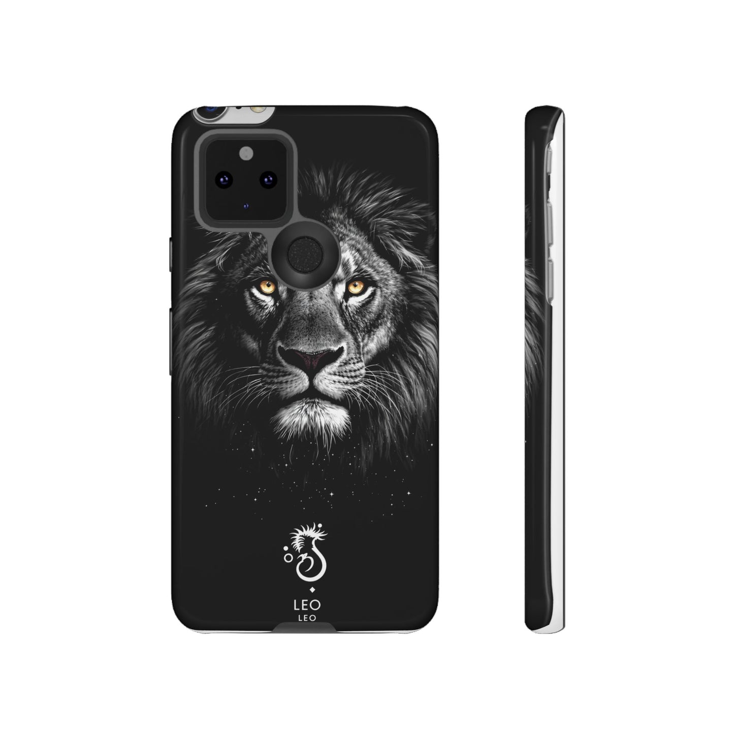 Funda para teléfono Leo Lion: resistente y elegante.