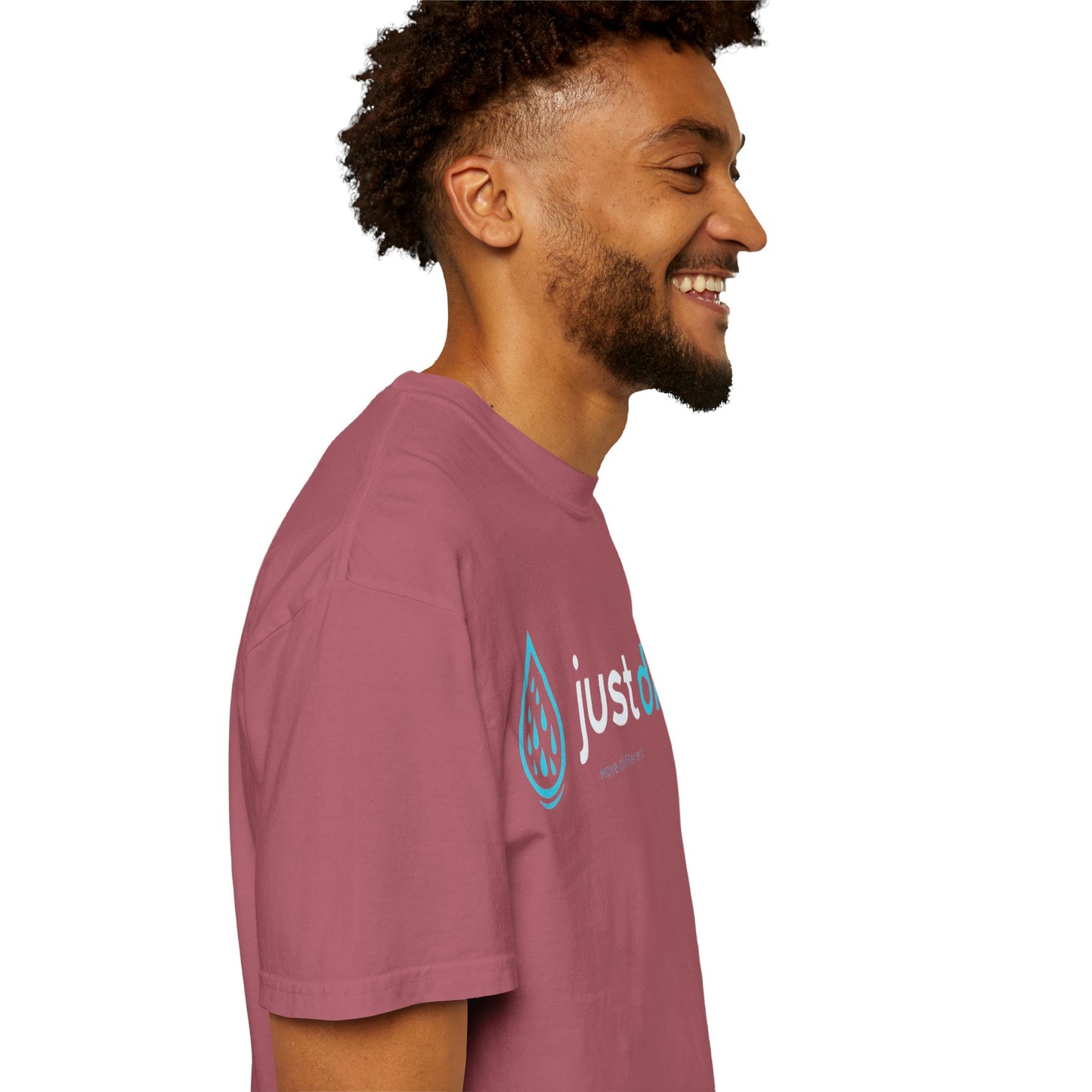 JUST DRIP Male/Female Garment-Dyed T-shirt