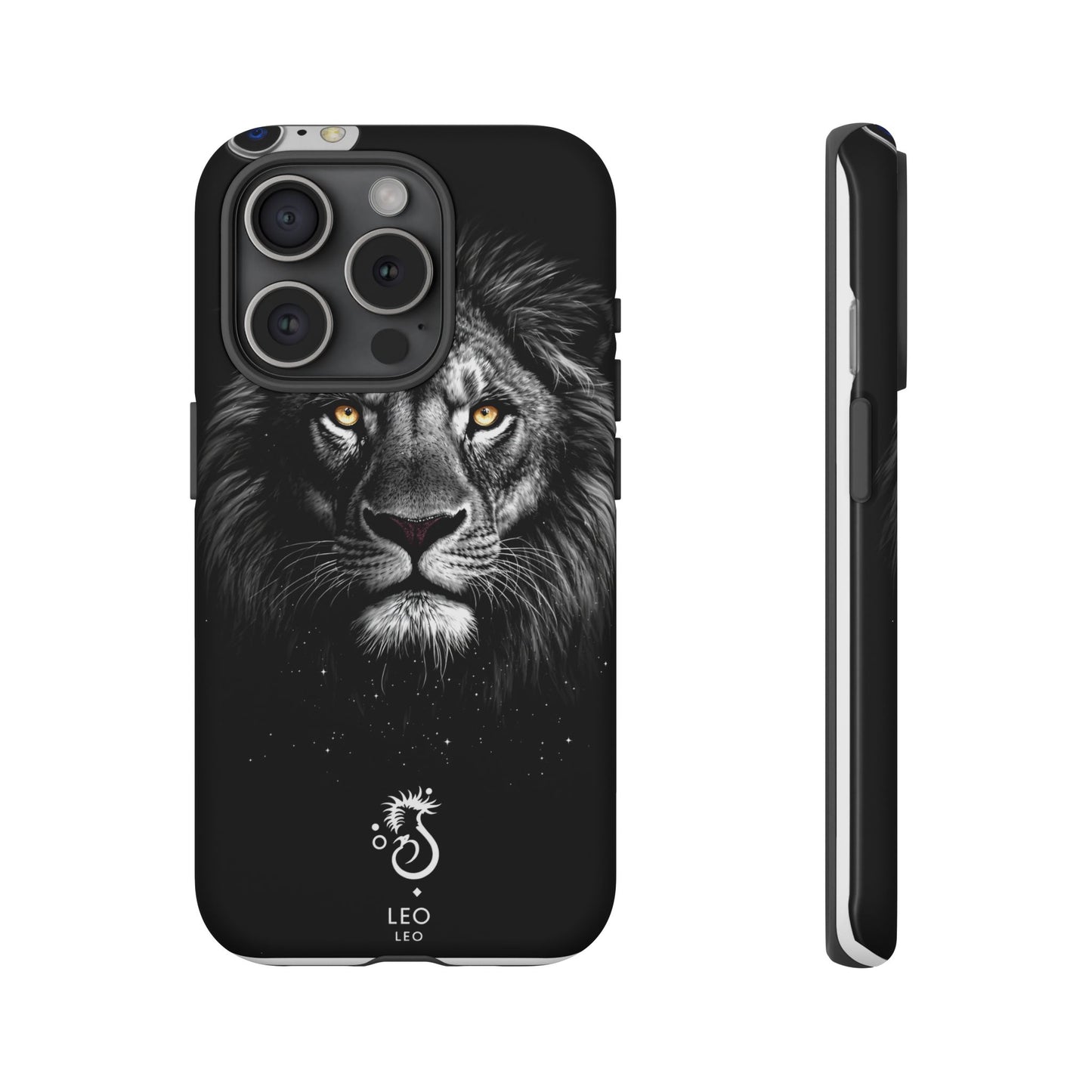 Funda para teléfono Leo Lion: resistente y elegante.