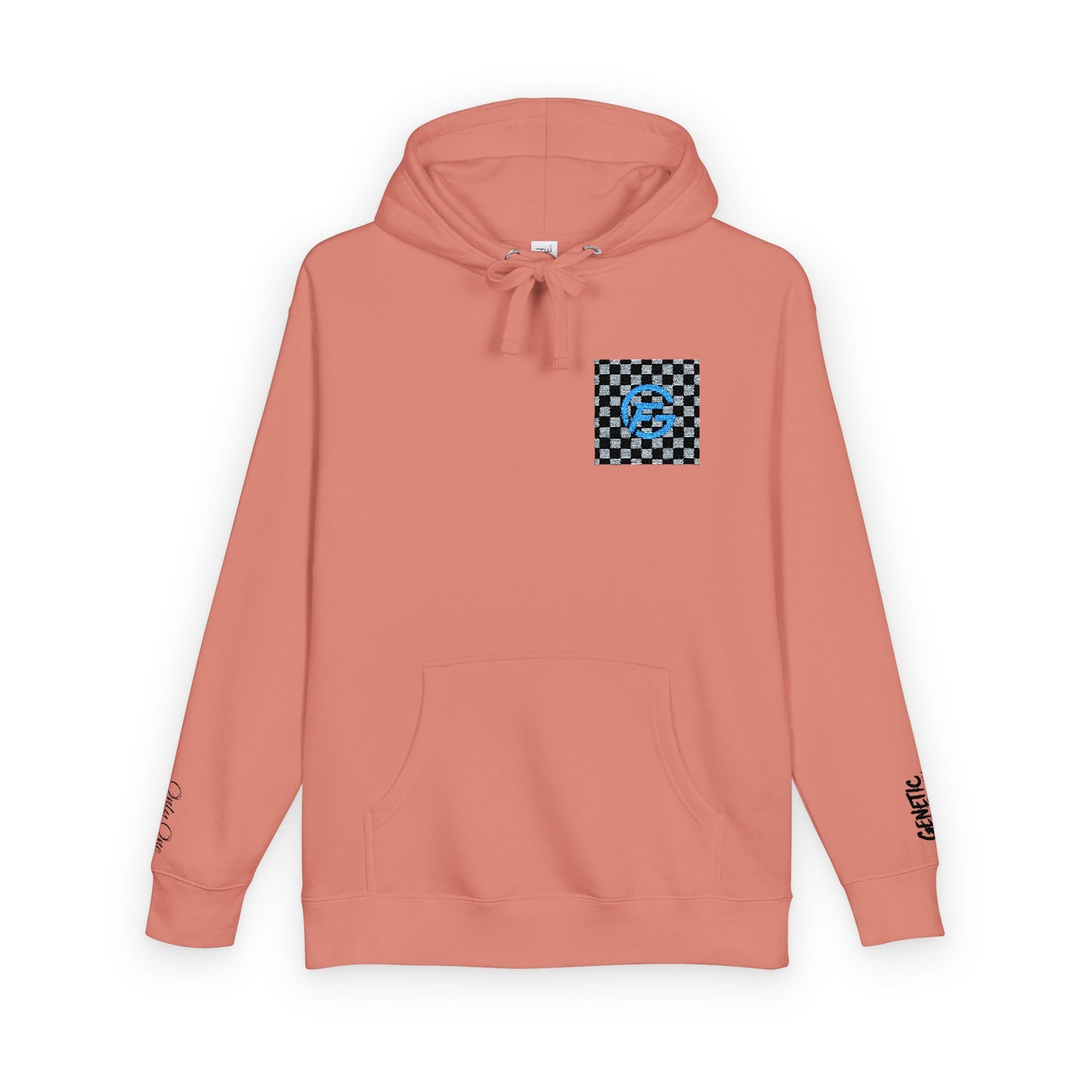 Genetic Flex Unisex Fleece Hoodie - Trendy Graphic Hoodie for Casual Outfits, Stylish