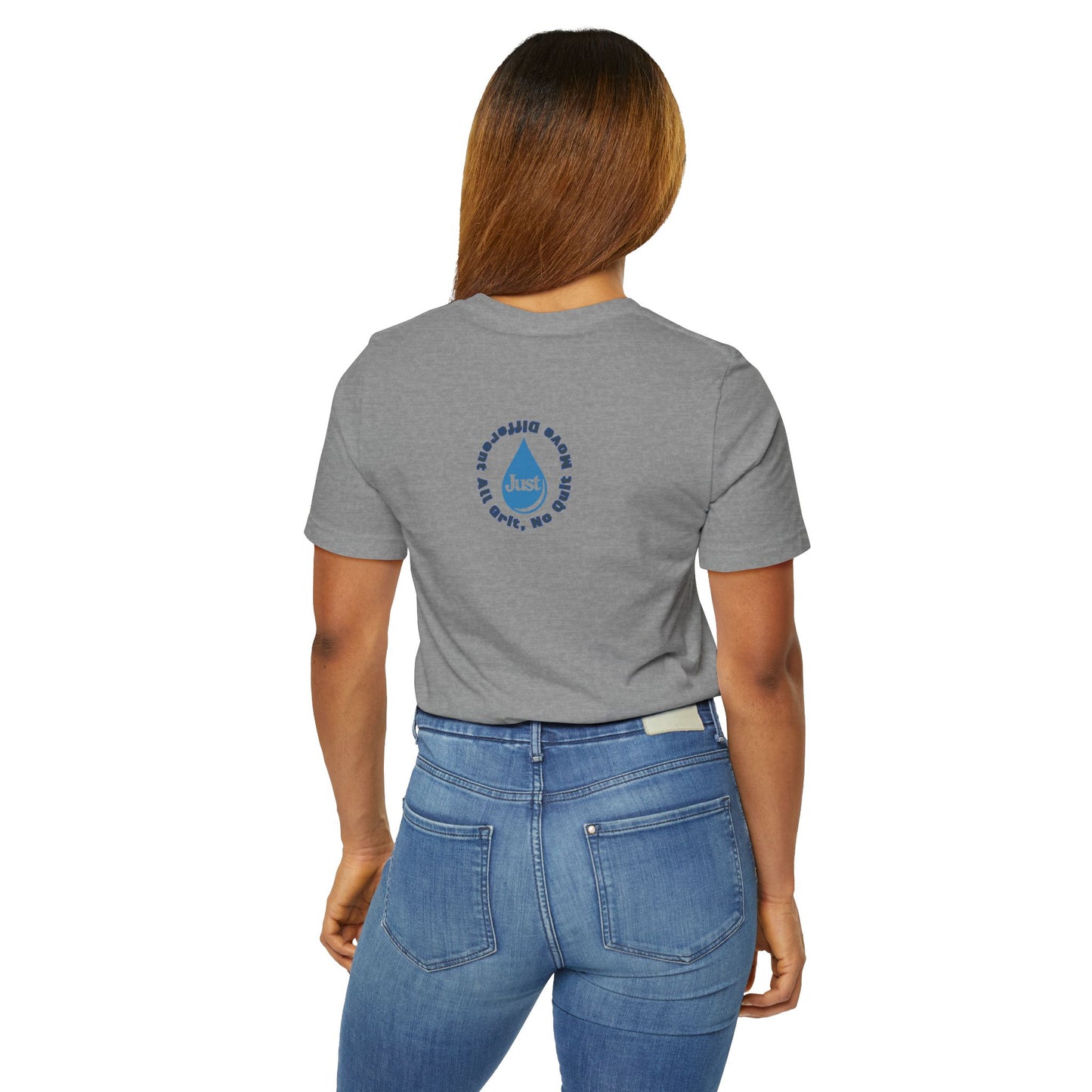 Camiseta unisex Just Drip: estilo informal y moderno para uso diario 