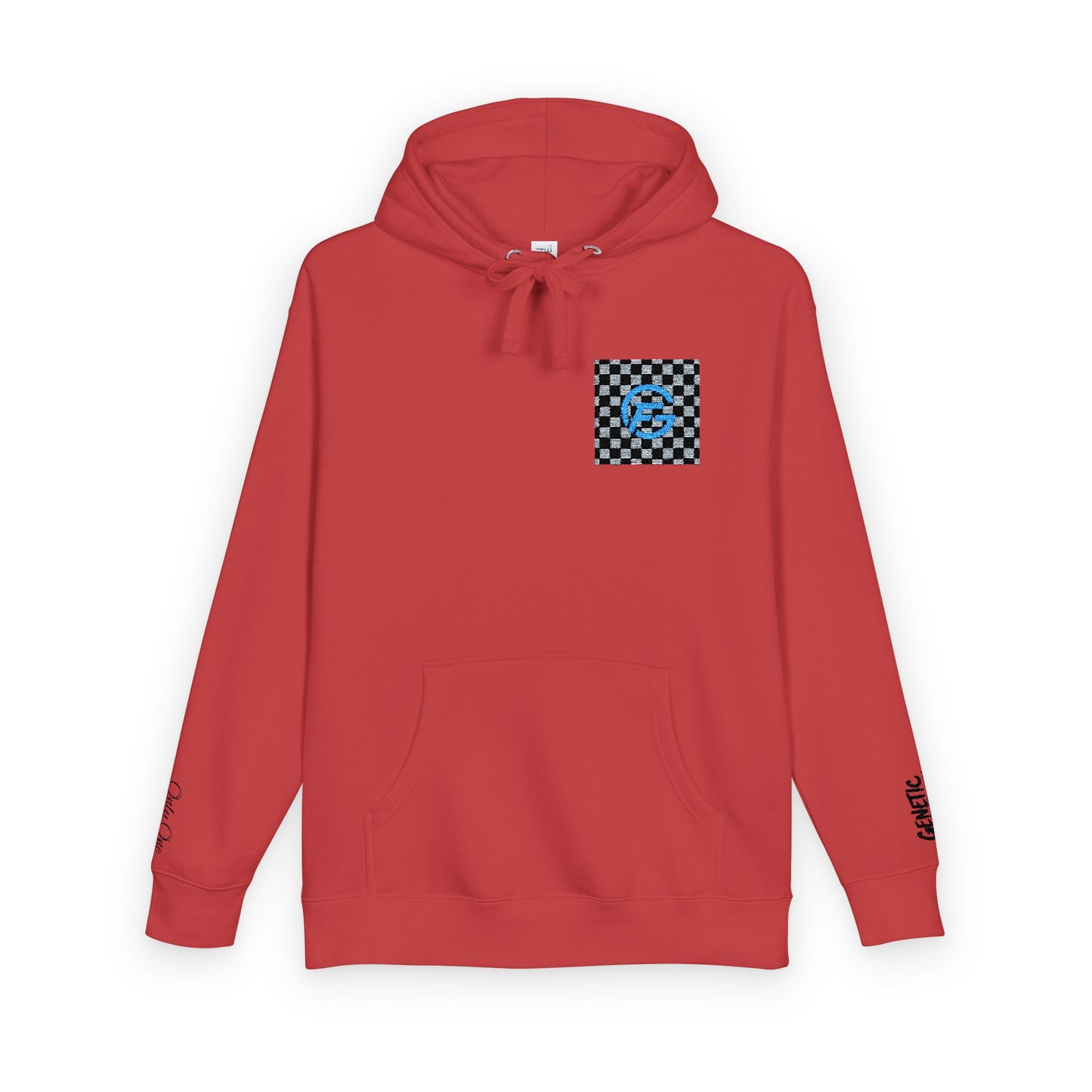 Genetic Flex Unisex Fleece Hoodie - Trendy Graphic Hoodie for Casual Outfits, Stylish