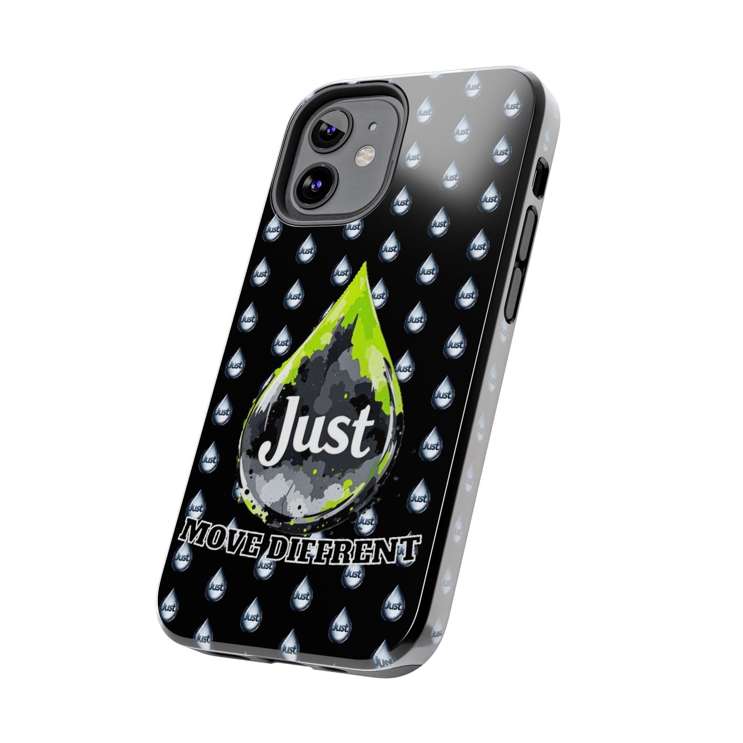 I Phone Case/Samsung  -BY "JUST DRIP"- "Move Different" Design, Durable Protection for Active Lifestyles