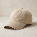 Cotton Twill Cap — Stone