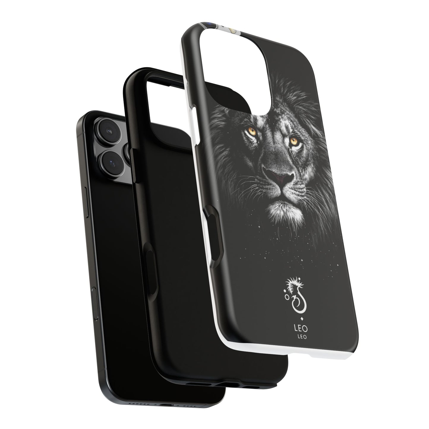 Funda para teléfono Leo Lion: resistente y elegante.