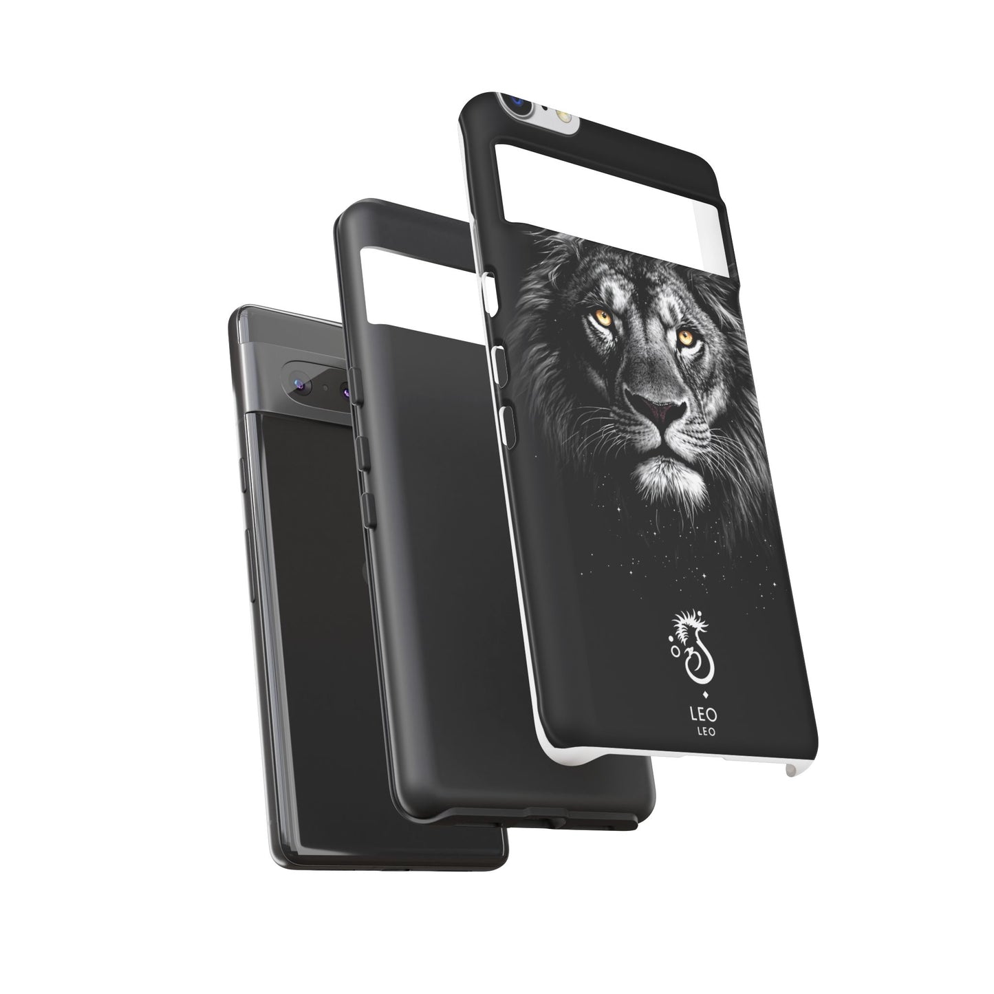 Funda para teléfono Leo Lion: resistente y elegante.