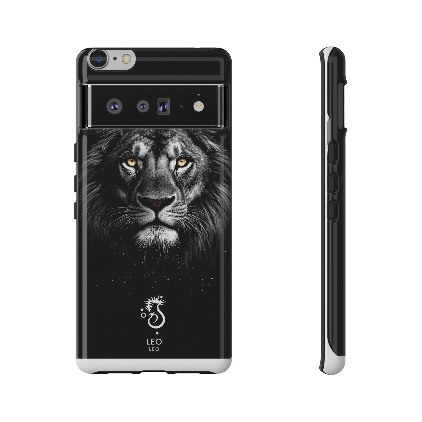 Funda para teléfono Leo Lion: resistente y elegante.