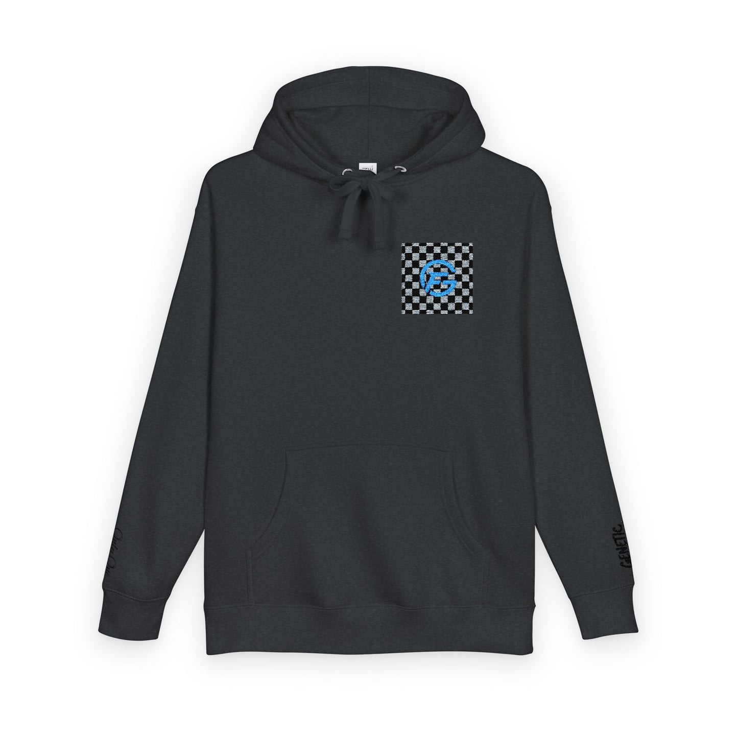 Genetic Flex Unisex Fleece Hoodie - Trendy Graphic Hoodie for Casual Outfits, Stylish