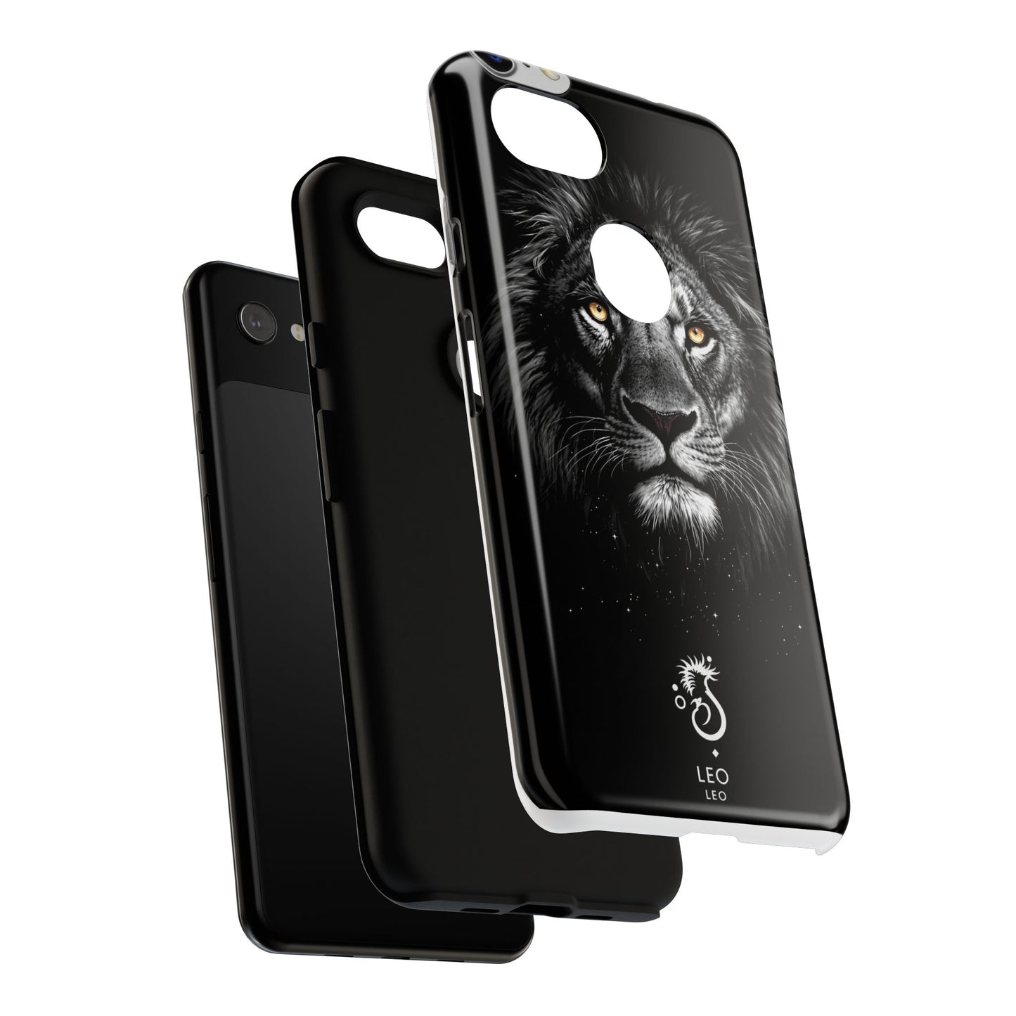 Funda para teléfono Leo Lion: resistente y elegante.