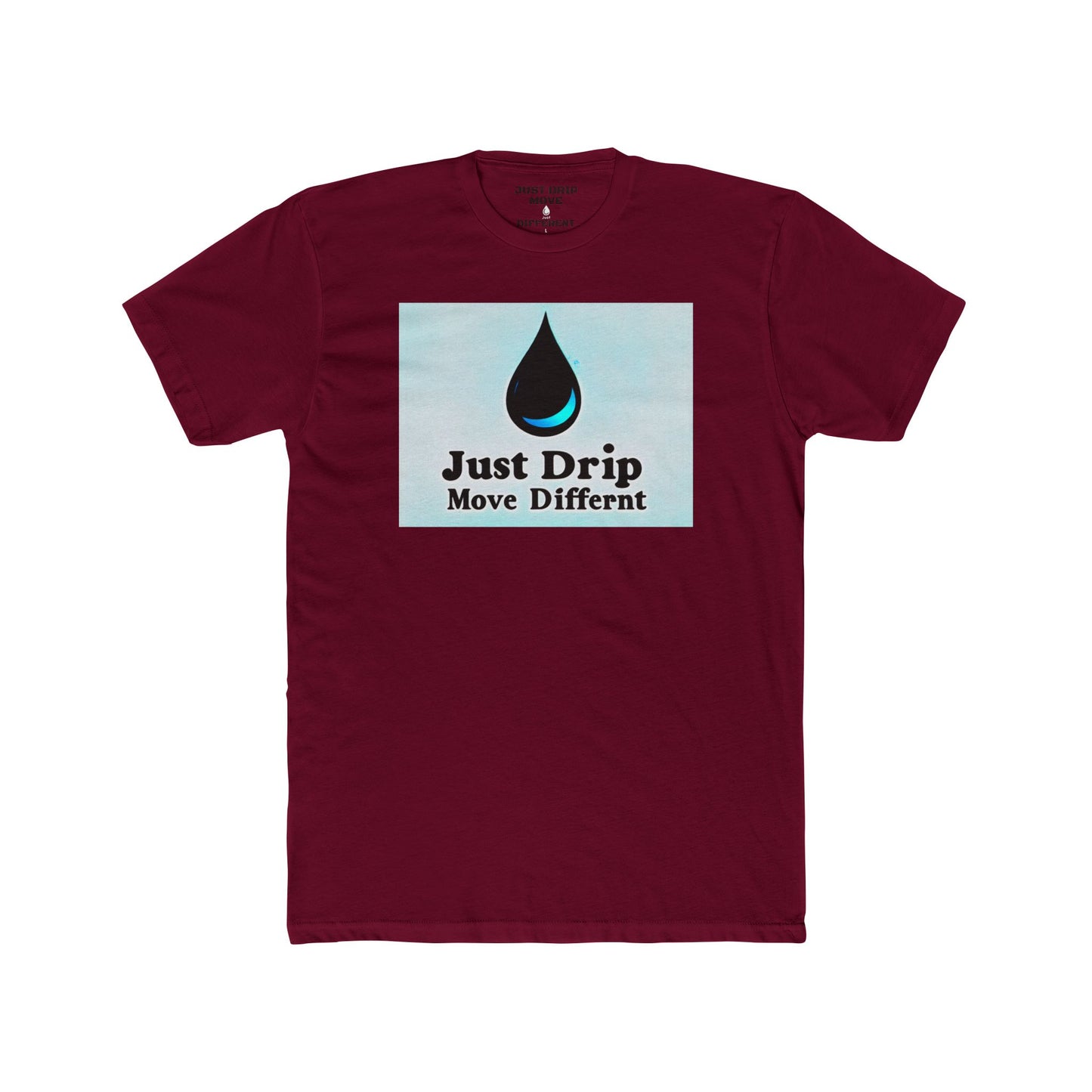"Just Drip" MIX, Unisex Cotton Crew Tee - Casual & Stylish Graphic T-Shirt