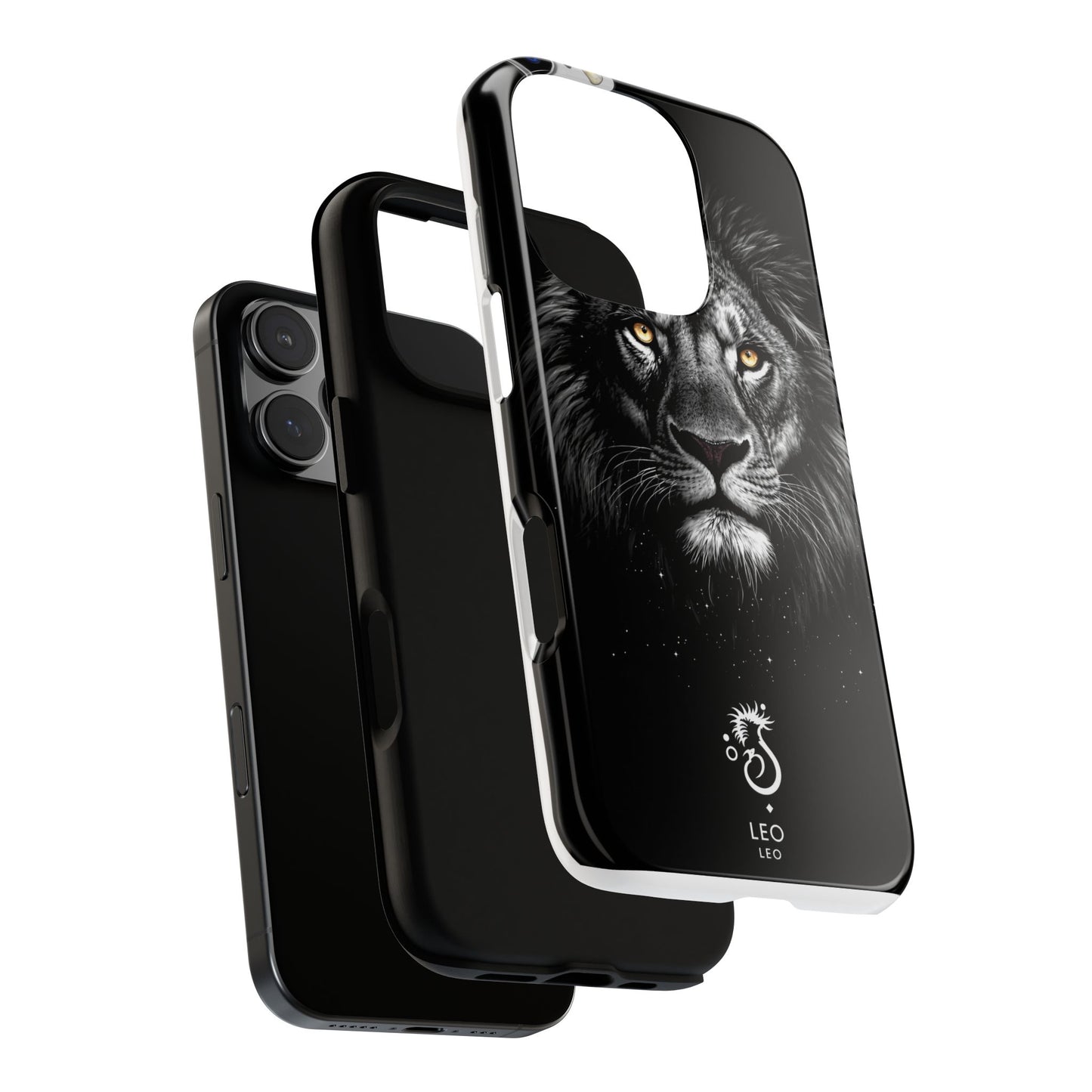 Funda para teléfono Leo Lion: resistente y elegante.