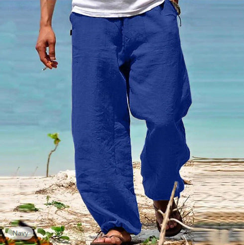 Men's Slightly Stretch Embroidered