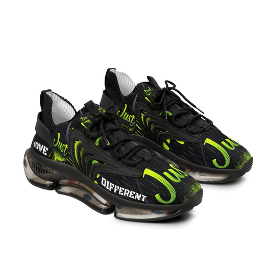 Elegantes zapatillas de malla para la comodidad diaria: "Muévete diferente". Diseño "JUST DRIP". 
