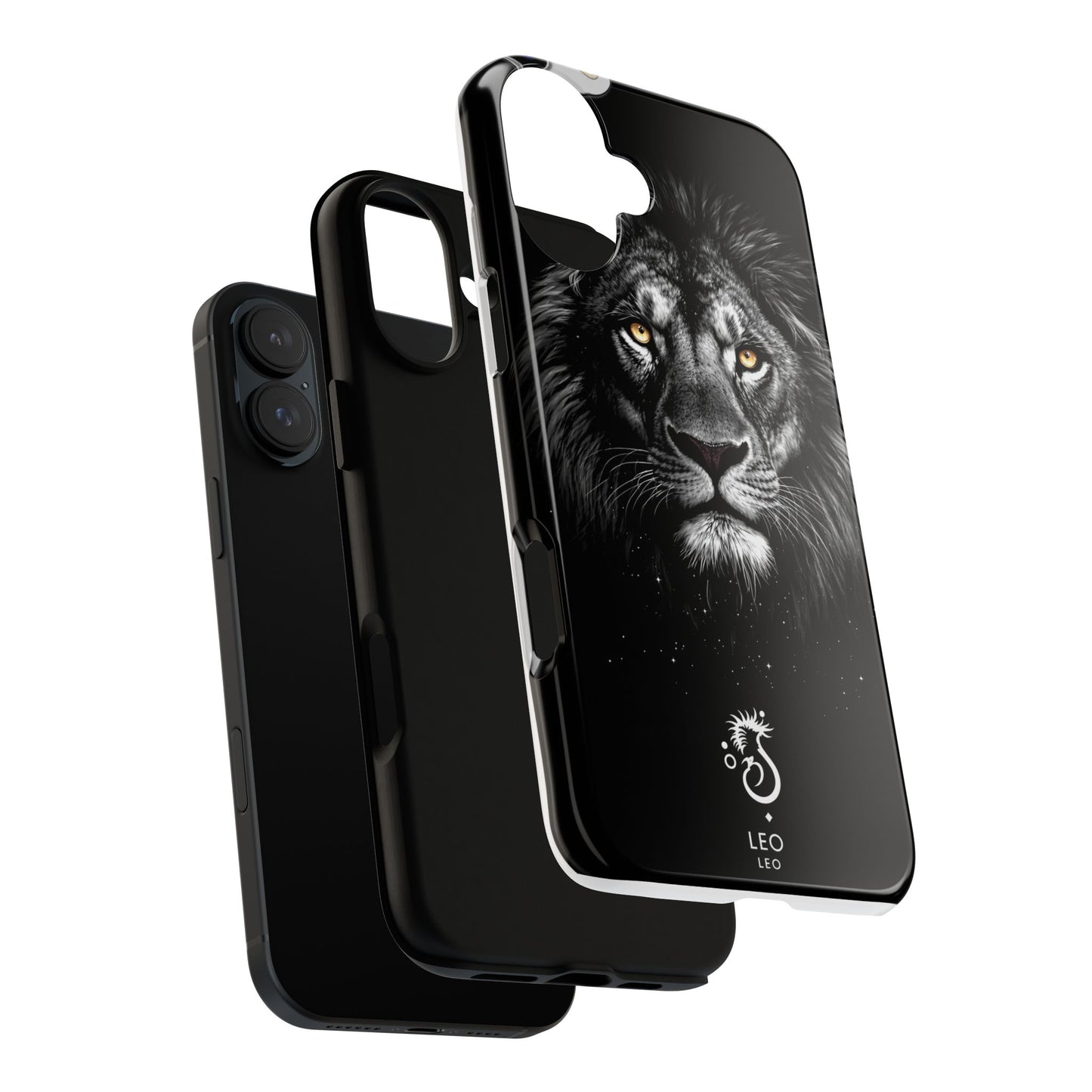 Funda para teléfono Leo Lion: resistente y elegante.