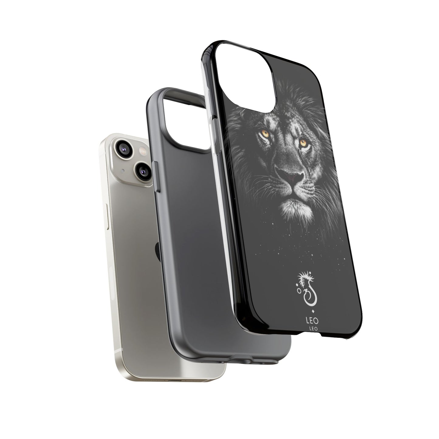 Funda para teléfono Leo Lion: resistente y elegante.