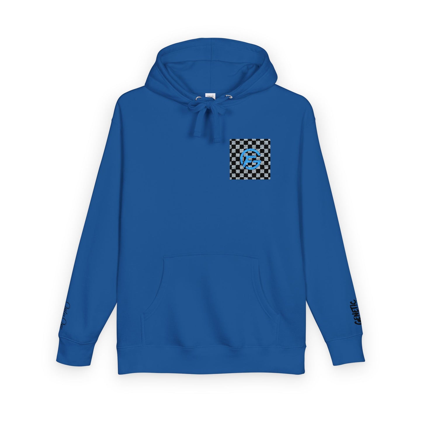 Genetic Flex Unisex Fleece Hoodie - Trendy Graphic Hoodie for Casual Outfits, Stylish