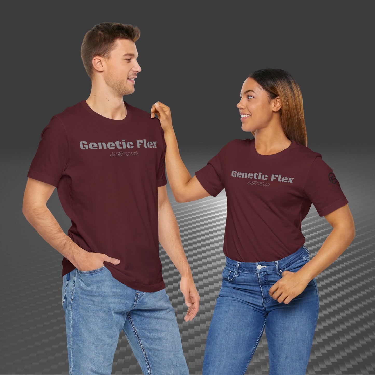 Camiseta de manga corta unisex Genetic Flex - Ropa deportiva informal 