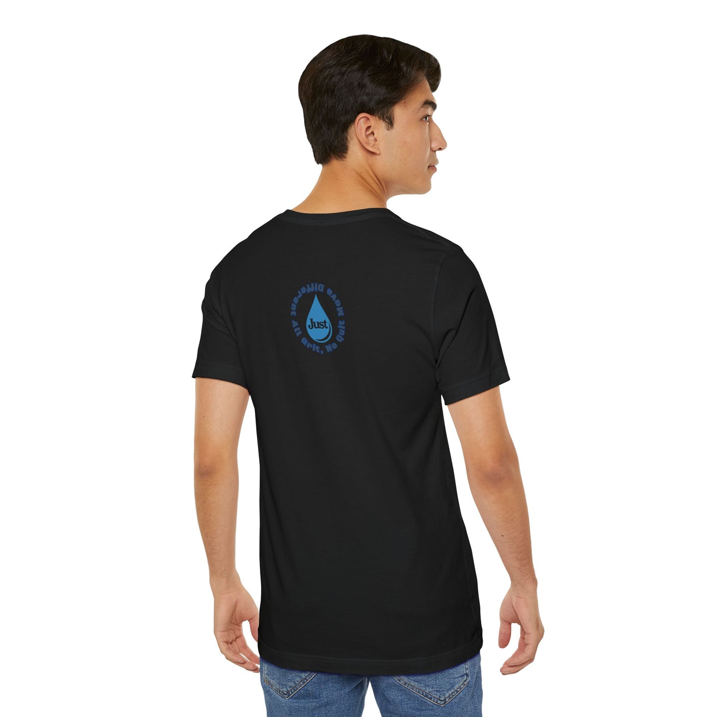 Camiseta unisex Just Drip: estilo informal y moderno para uso diario 