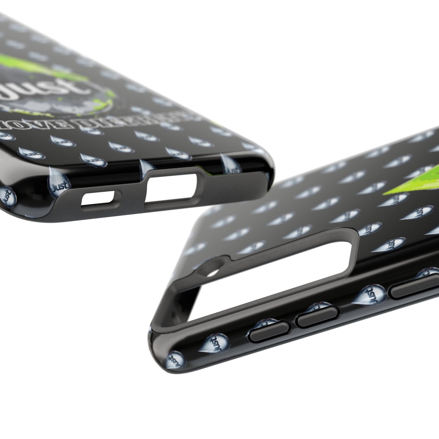 I Phone Case/Samsung  -BY "JUST DRIP"- "Move Different" Design, Durable Protection for Active Lifestyles
