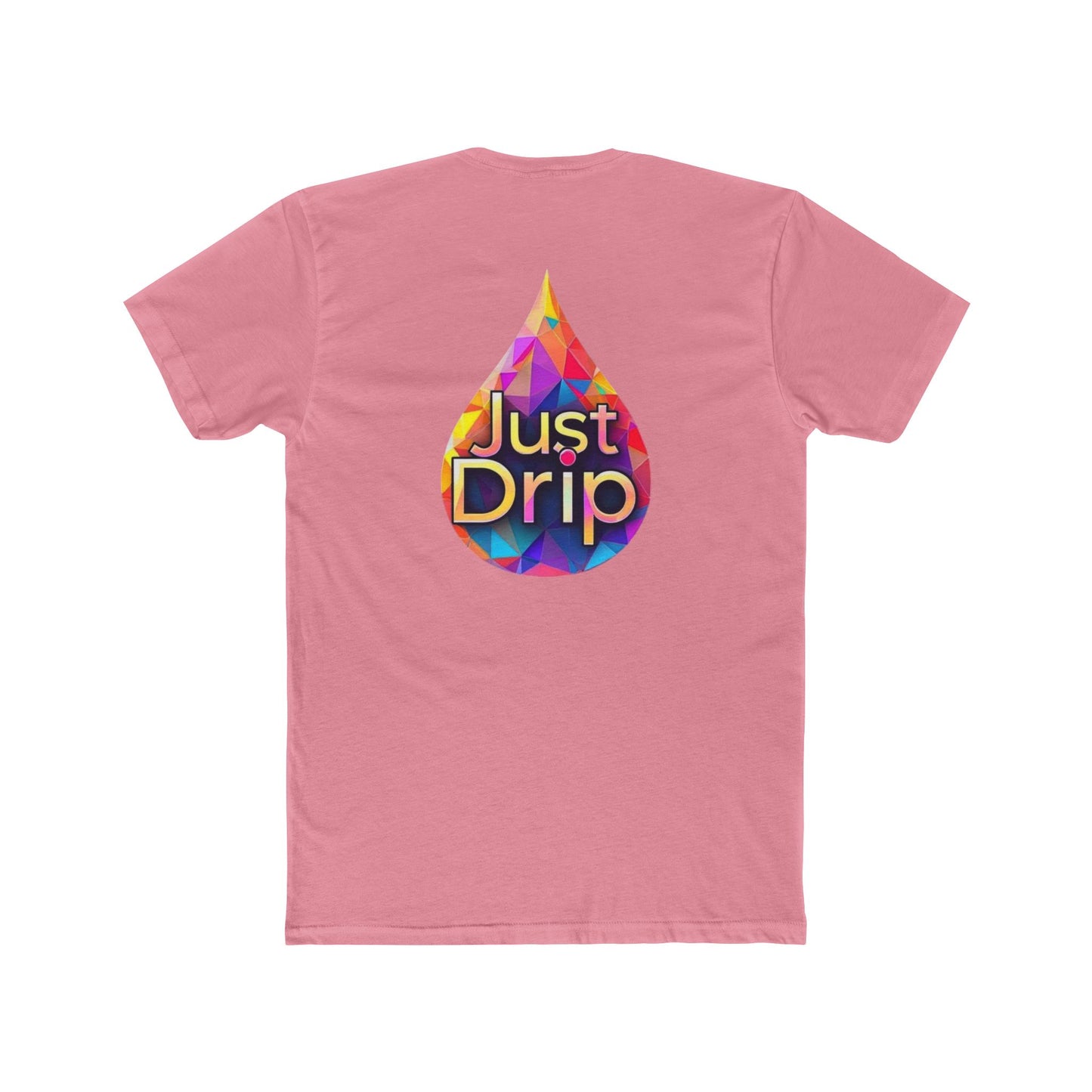"Just Drip" MIX, Unisex Cotton Crew Tee - Casual & Stylish Graphic T-Shirt