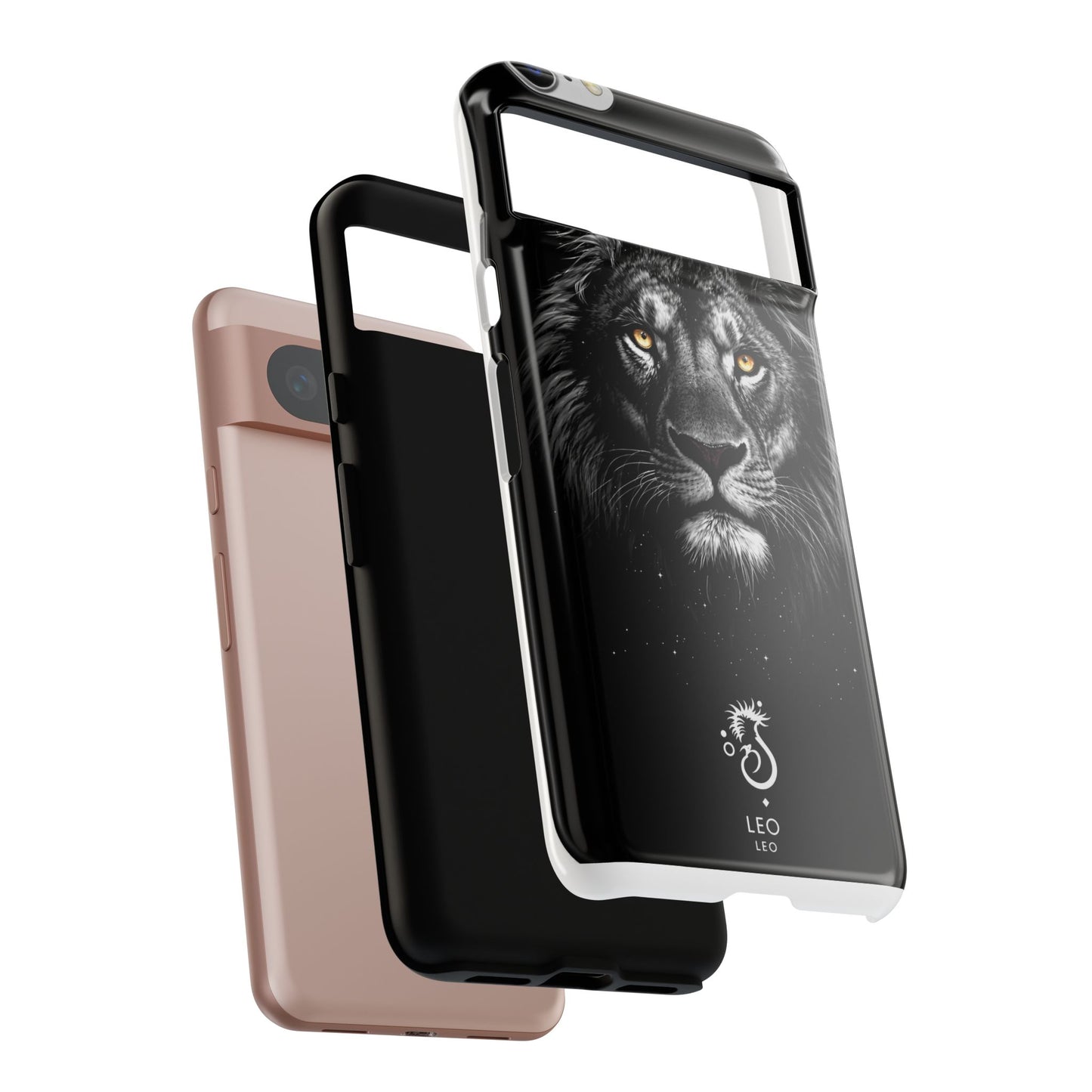 Funda para teléfono Leo Lion: resistente y elegante.