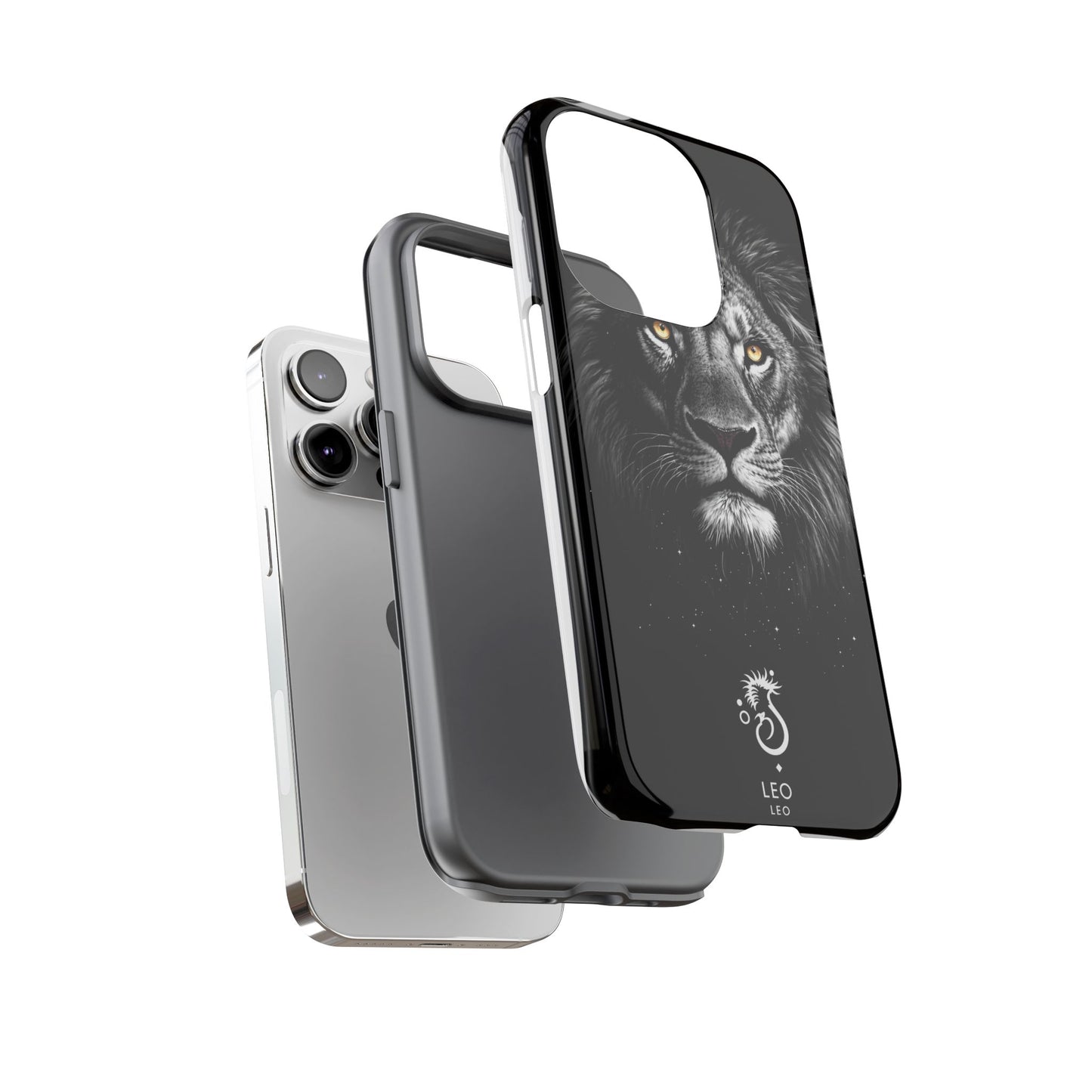 Funda para teléfono Leo Lion: resistente y elegante.