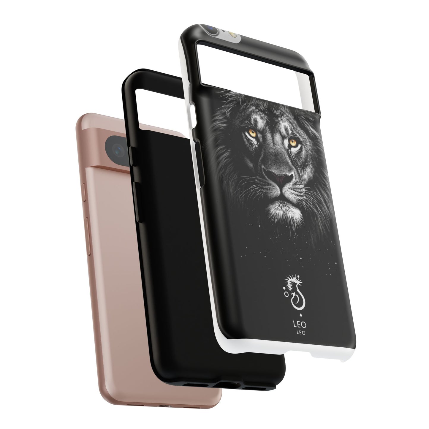 Funda para teléfono Leo Lion: resistente y elegante.
