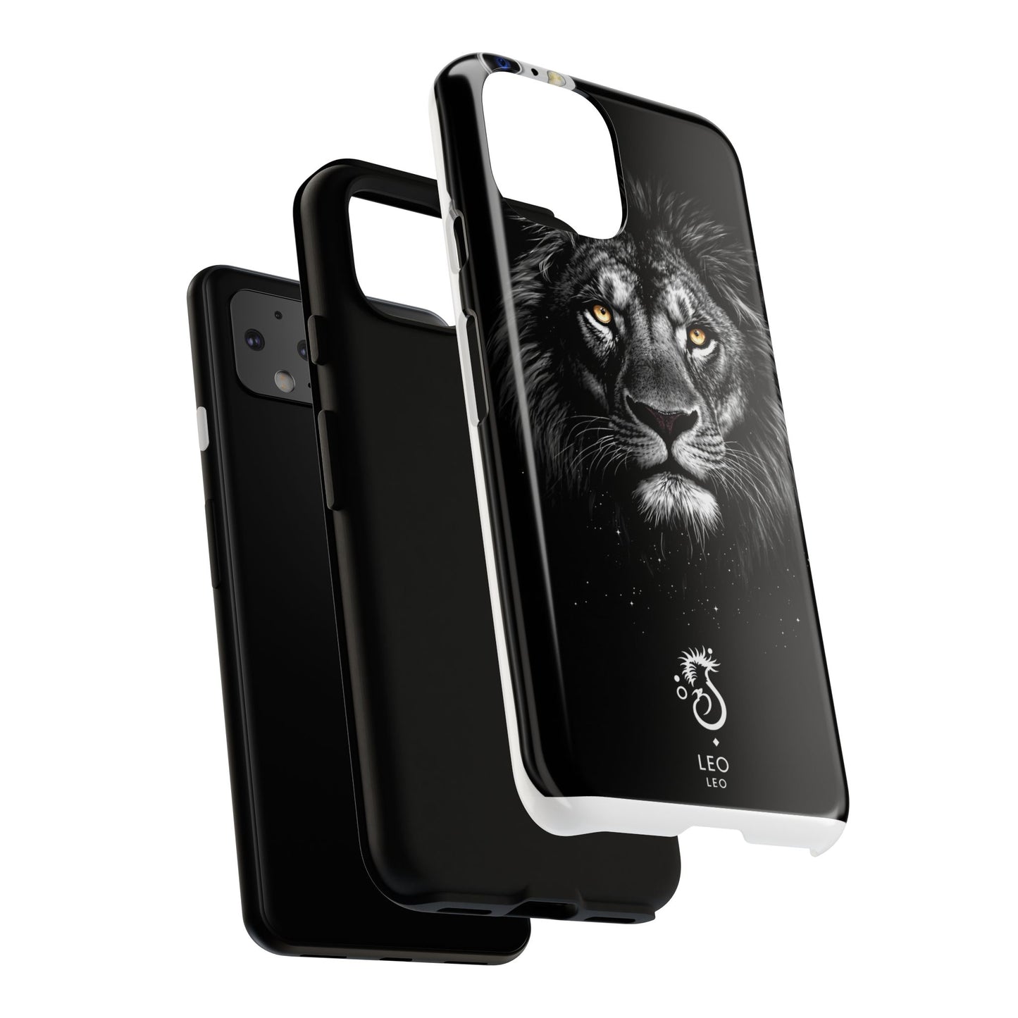 Funda para teléfono Leo Lion: resistente y elegante.