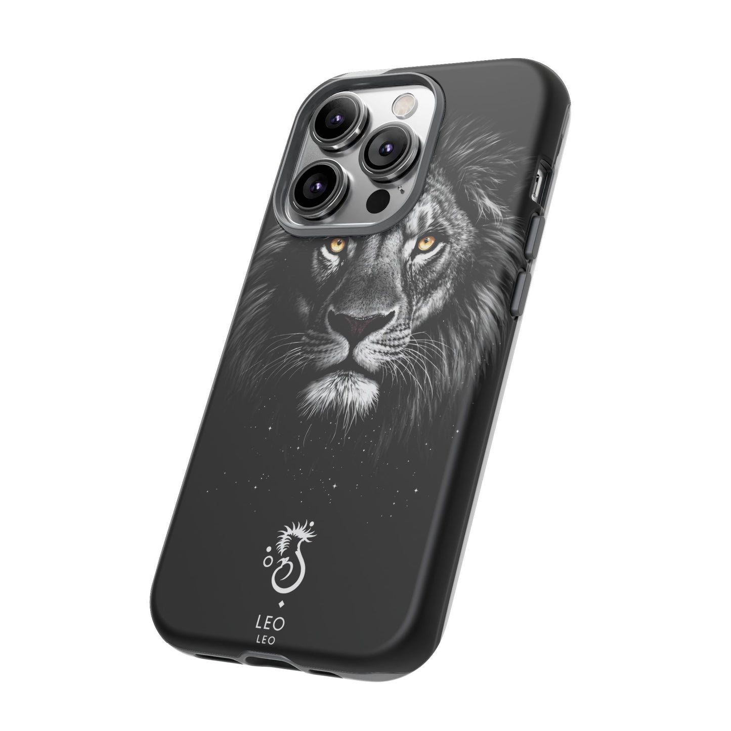 Funda para teléfono Leo Lion: resistente y elegante.
