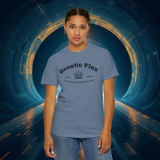 Genetic Flex Female T-Shirt - Even My Genes Deserve A Crown
