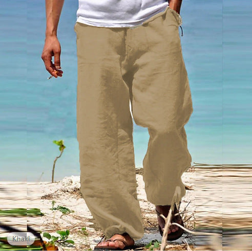 Men's Slightly Stretch Embroidered