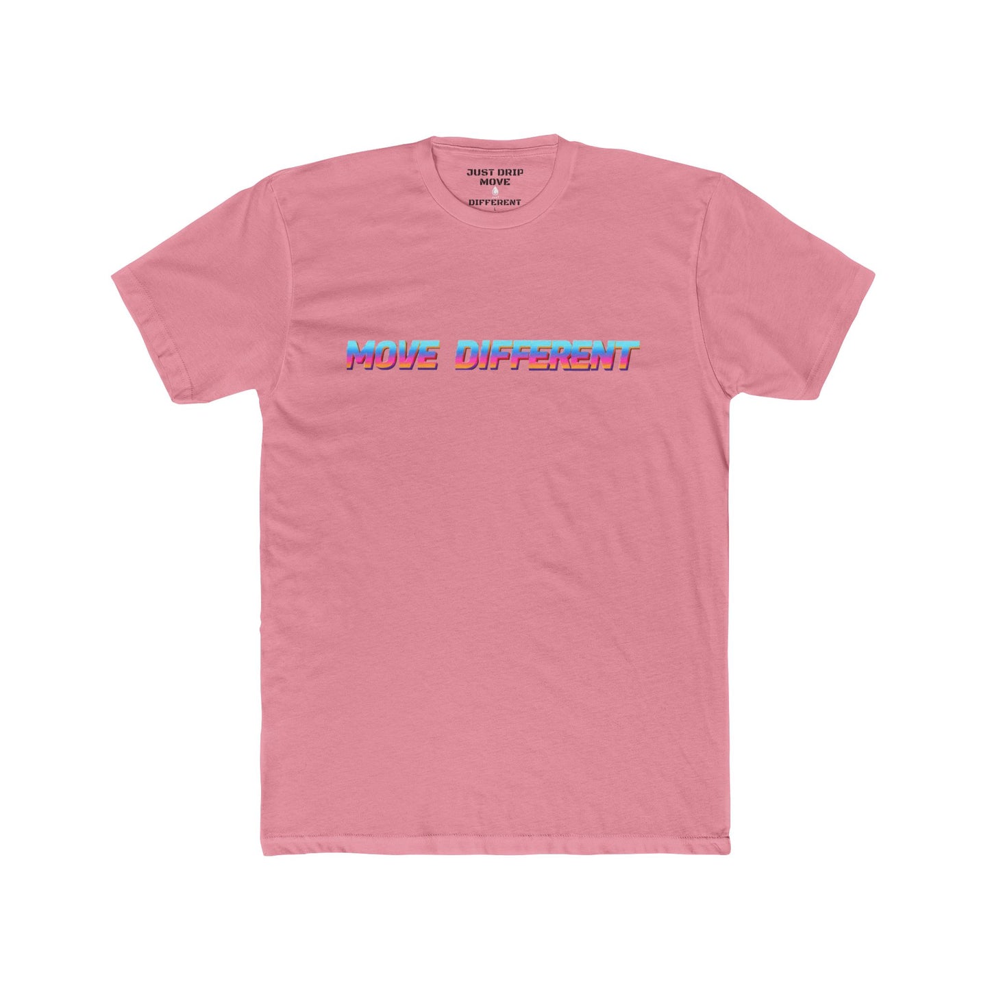 "Just Drip" MIX, Unisex Cotton Crew Tee - Casual & Stylish Graphic T-Shirt