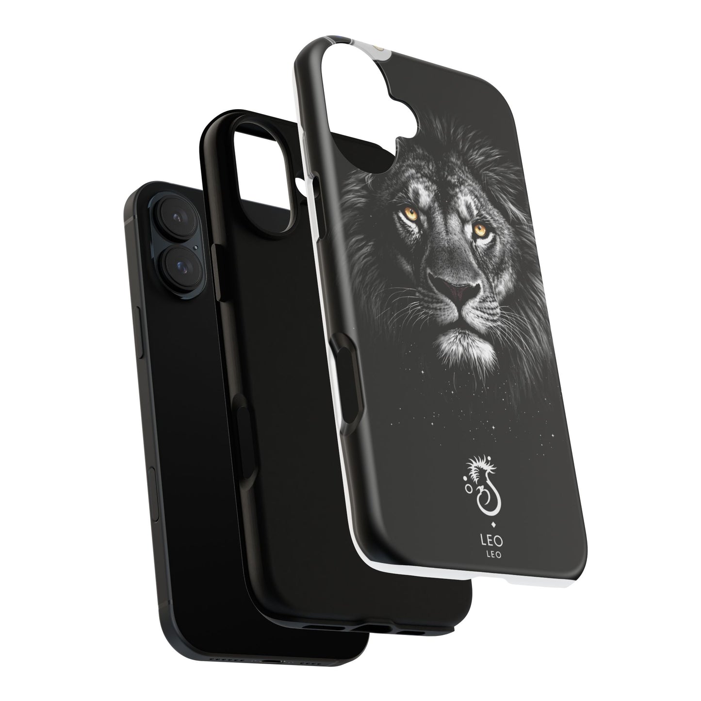 Funda para teléfono Leo Lion: resistente y elegante.