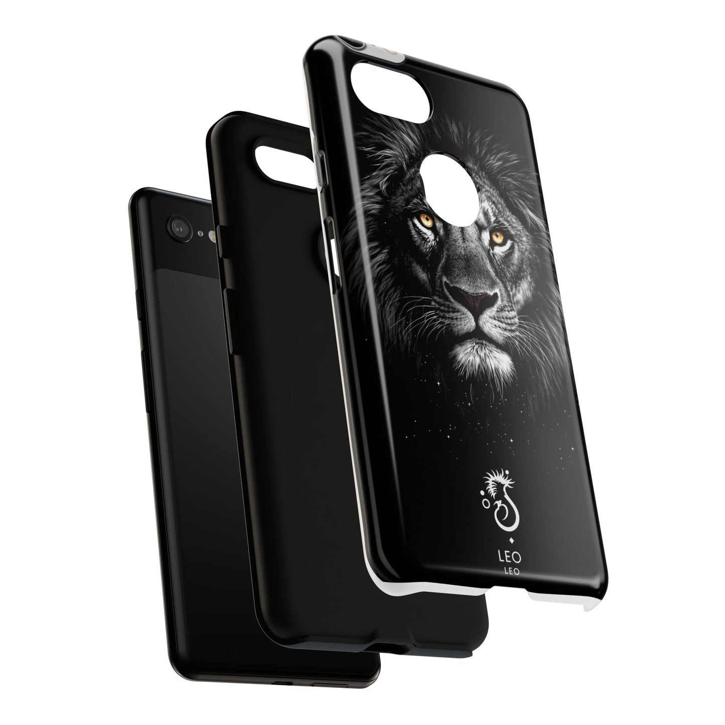 Funda para teléfono Leo Lion: resistente y elegante.