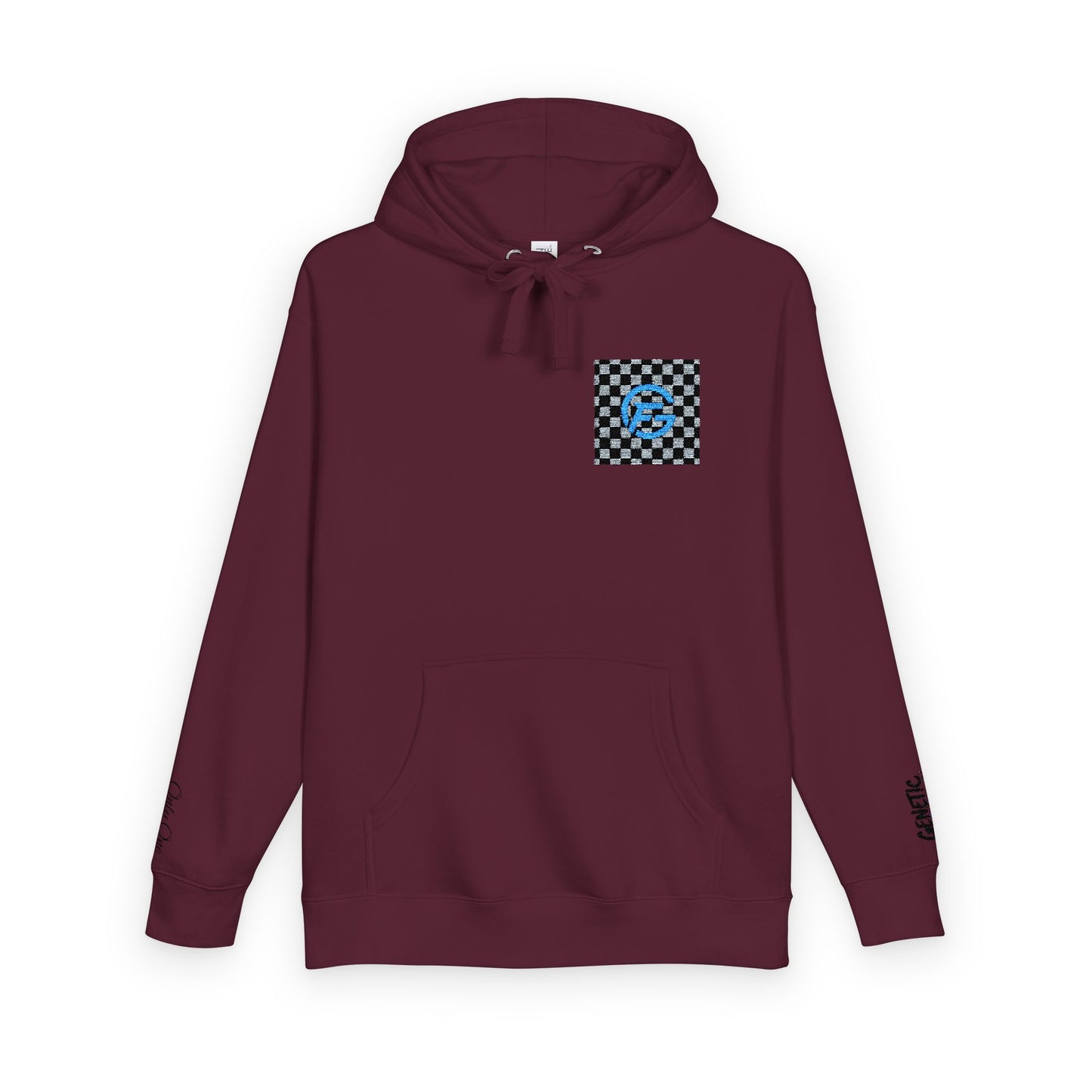 Genetic Flex Unisex Fleece Hoodie - Trendy Graphic Hoodie for Casual Outfits, Stylish