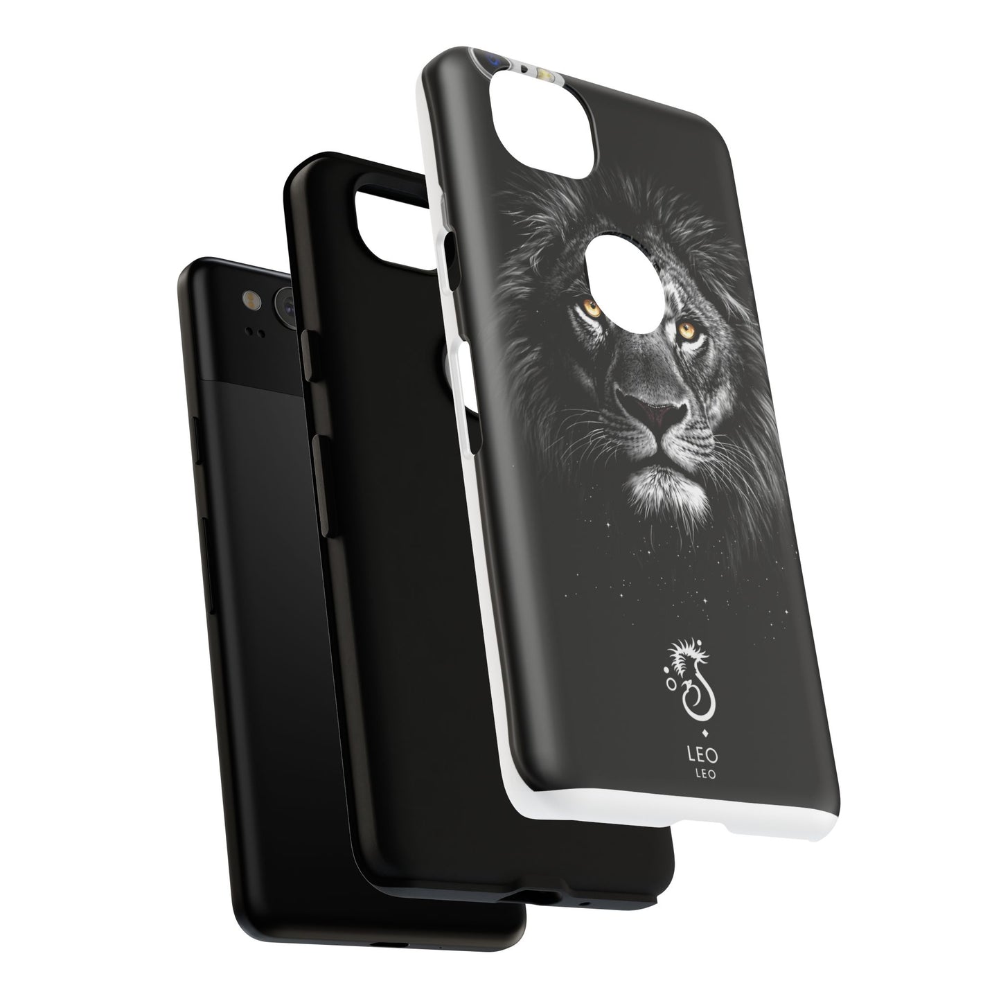 Funda para teléfono Leo Lion: resistente y elegante.