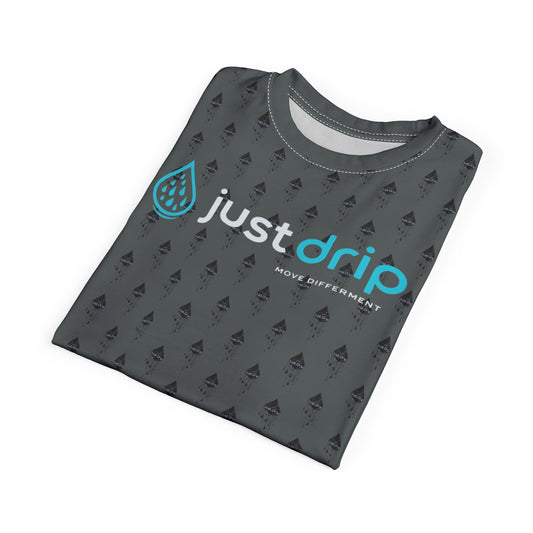 Polyester Tee Move Different/All Grit, No Quit 'Just Drip' T-Shirt
