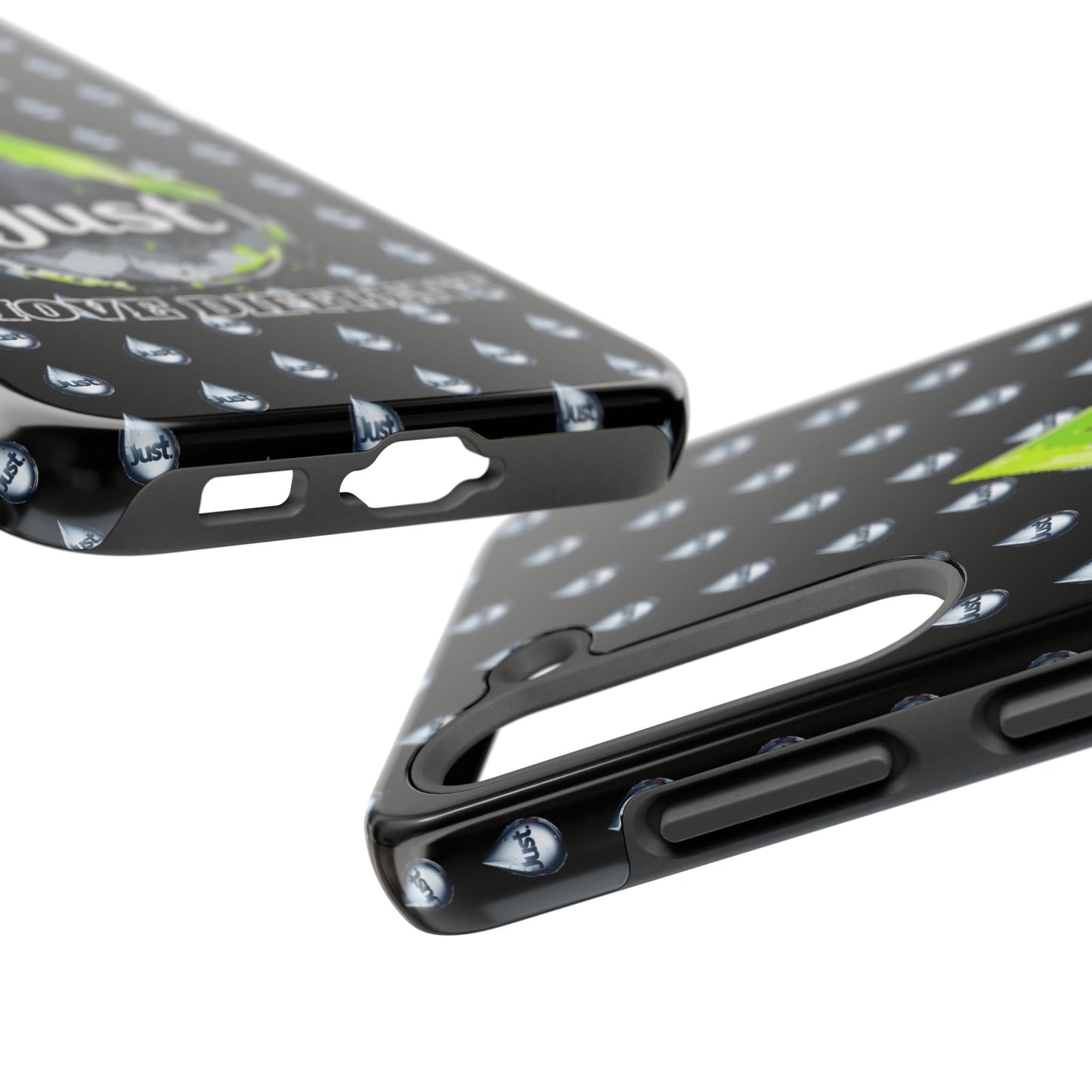 I Phone Case/Samsung  -BY "JUST DRIP"- "Move Different" Design, Durable Protection for Active Lifestyles