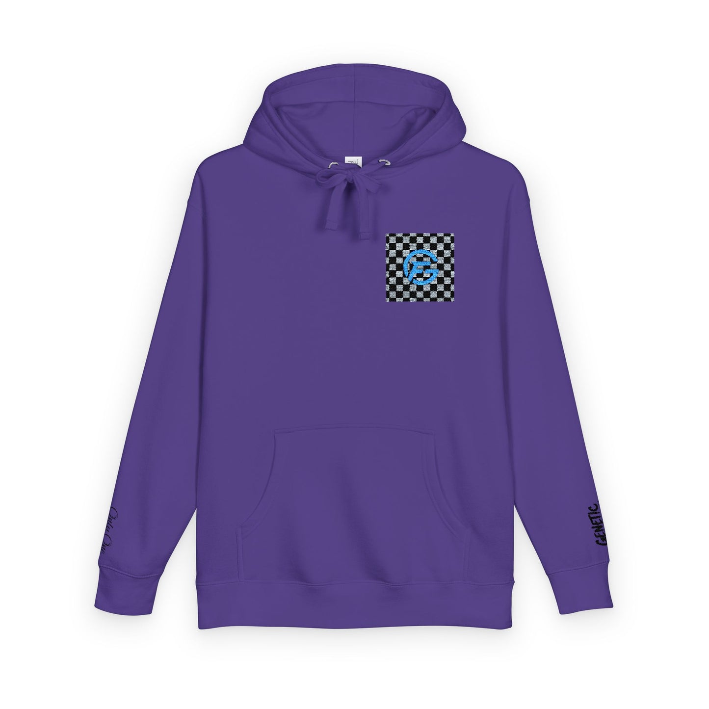 Genetic Flex Unisex Fleece Hoodie - Trendy Graphic Hoodie for Casual Outfits, Stylish