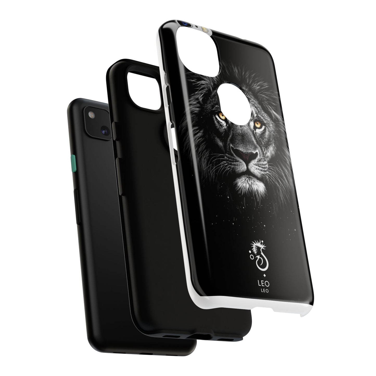 Funda para teléfono Leo Lion: resistente y elegante.
