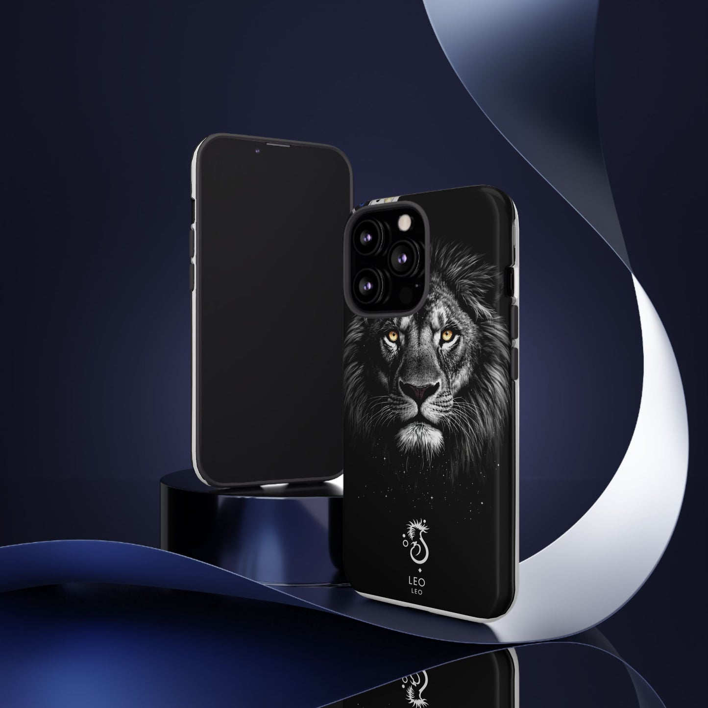 Funda para teléfono Leo Lion: resistente y elegante.