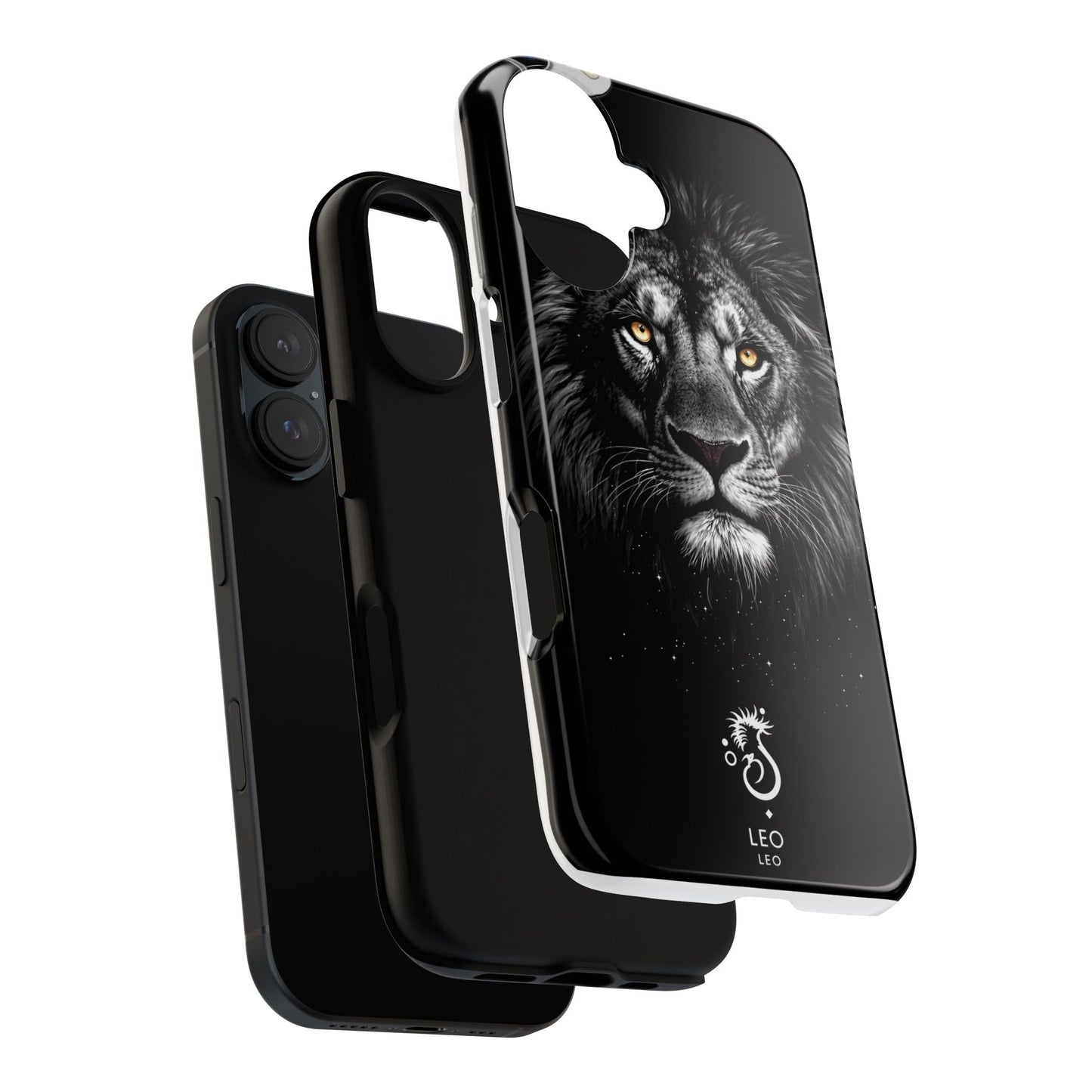 Funda para teléfono Leo Lion: resistente y elegante.