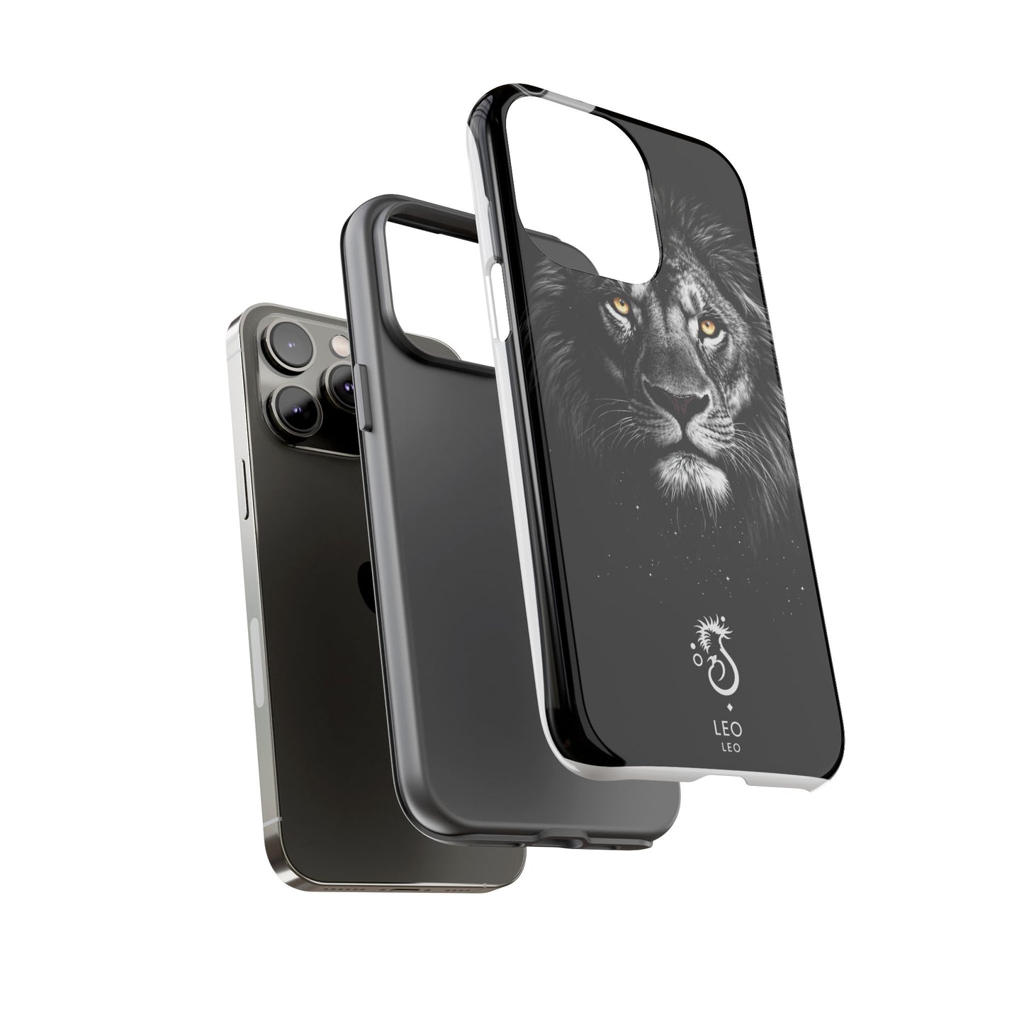 Funda para teléfono Leo Lion: resistente y elegante.